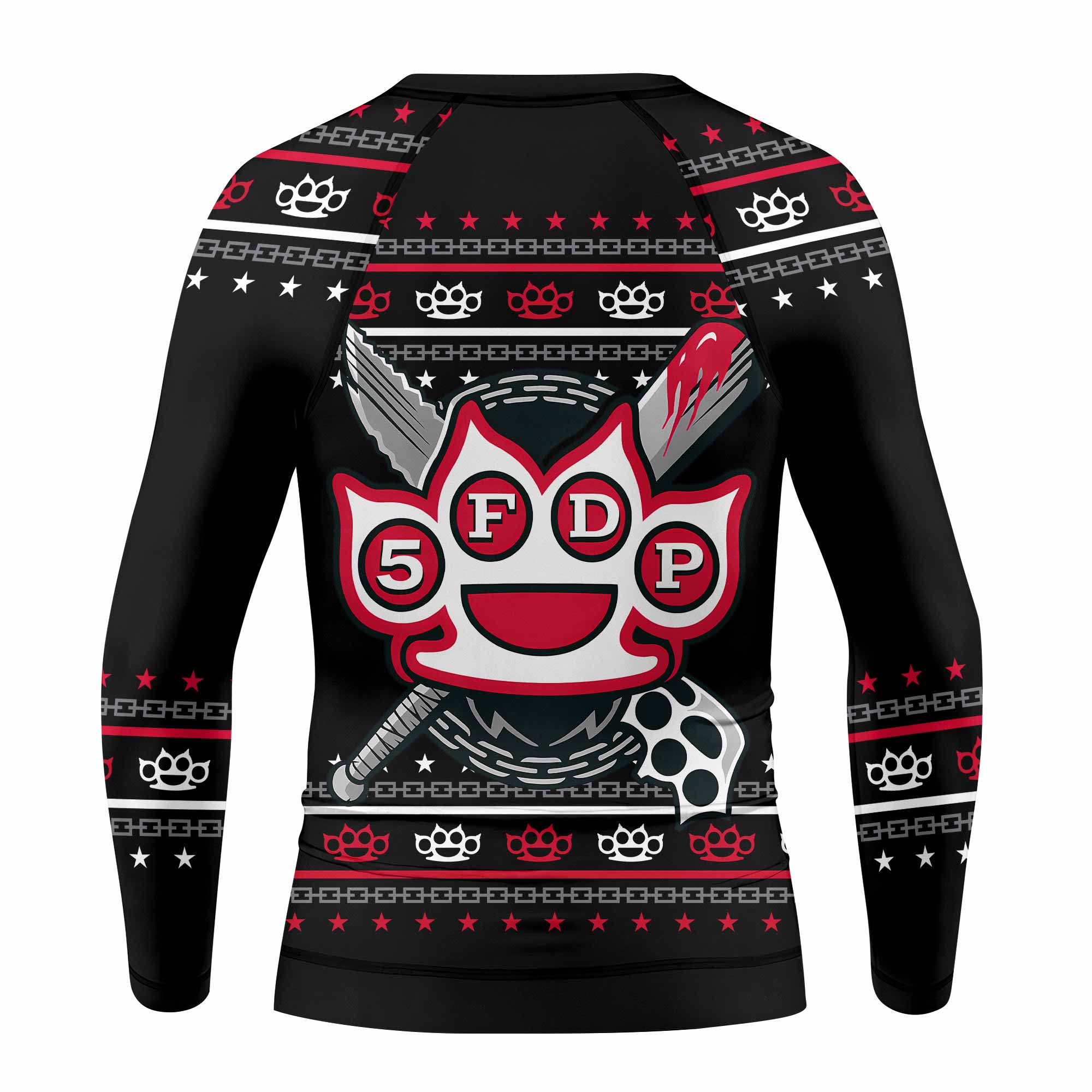 Five Finger Death Punch Christmas Kids Rash Guard