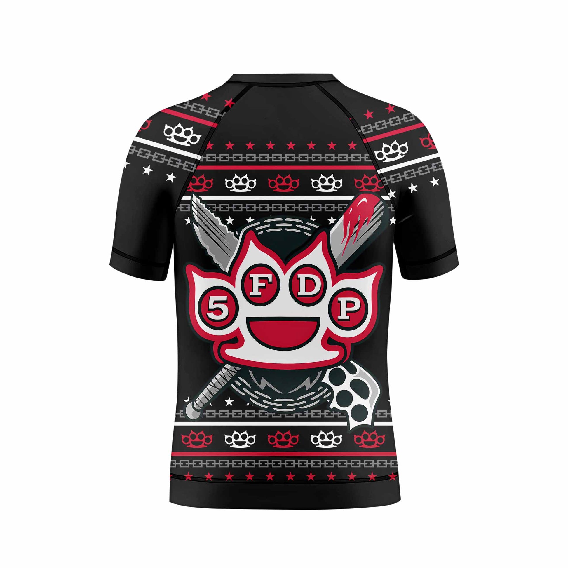 Five Finger Death Punch Christmas Kids Rash Guard