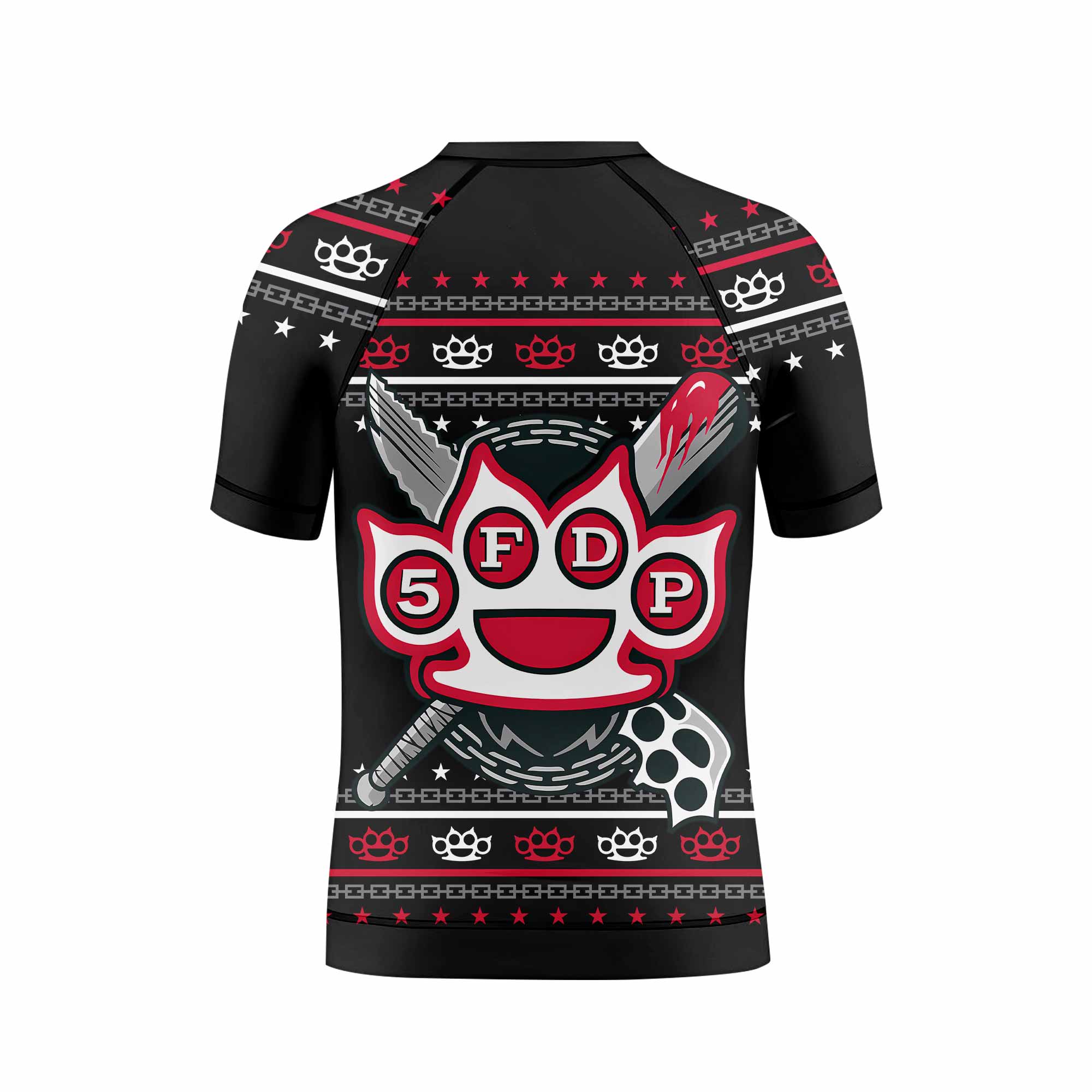 Five Finger Death Punch Christmas Kids Rash Guard