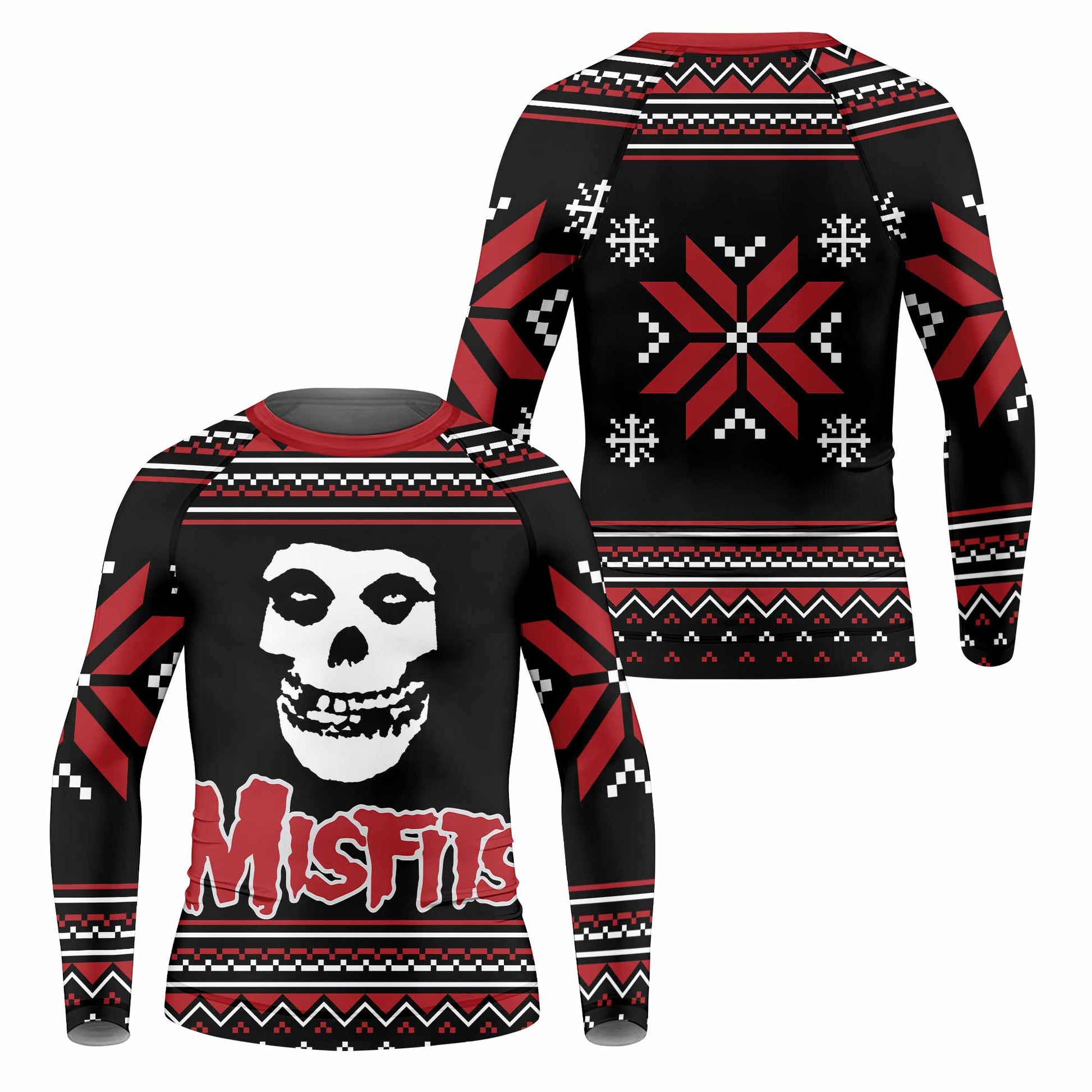 Misfits Skull Kids Rash Guard