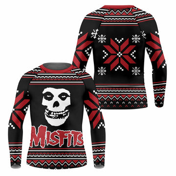 Misfits Skull Kids Rash Guard