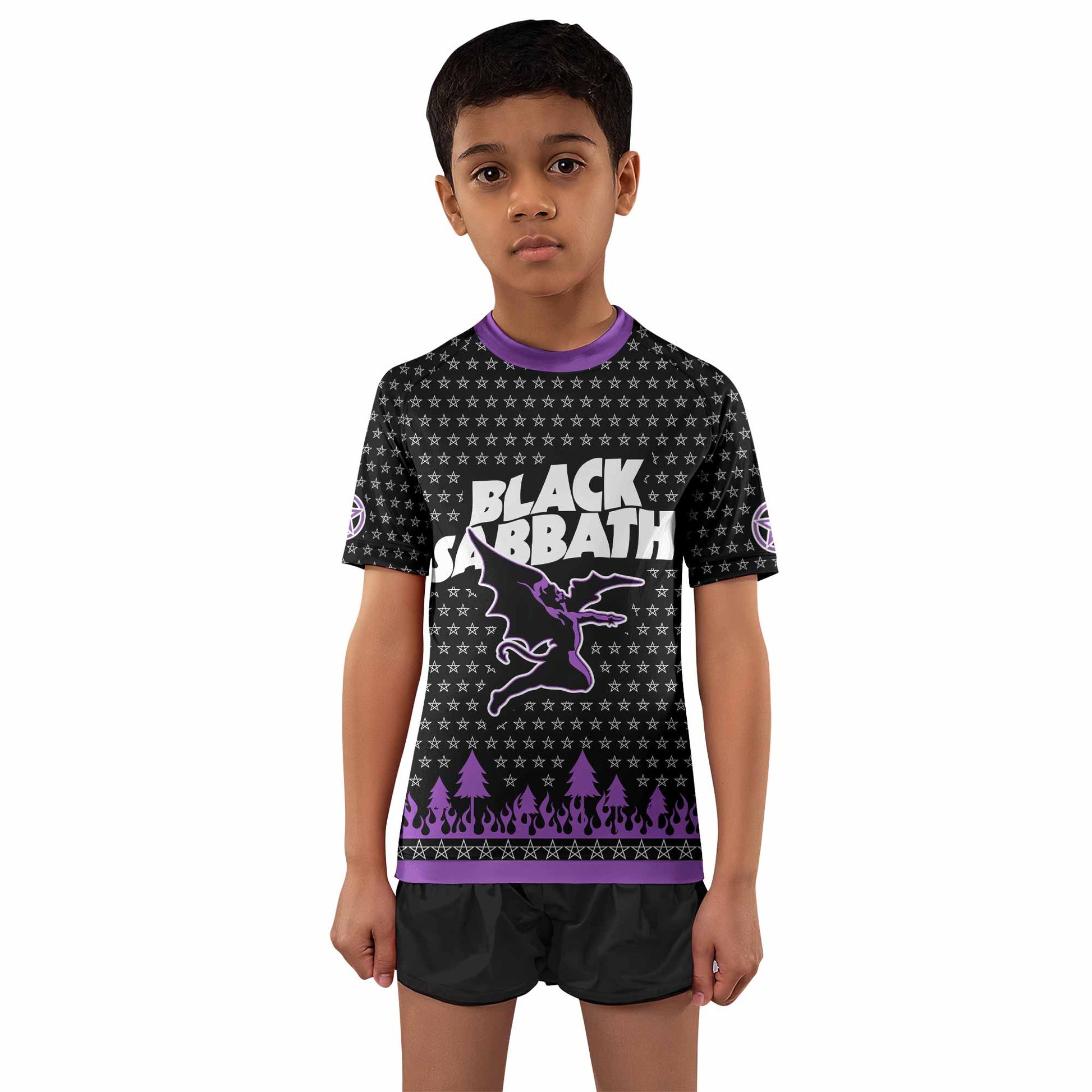 Black Sabbath Kids Rash Guard