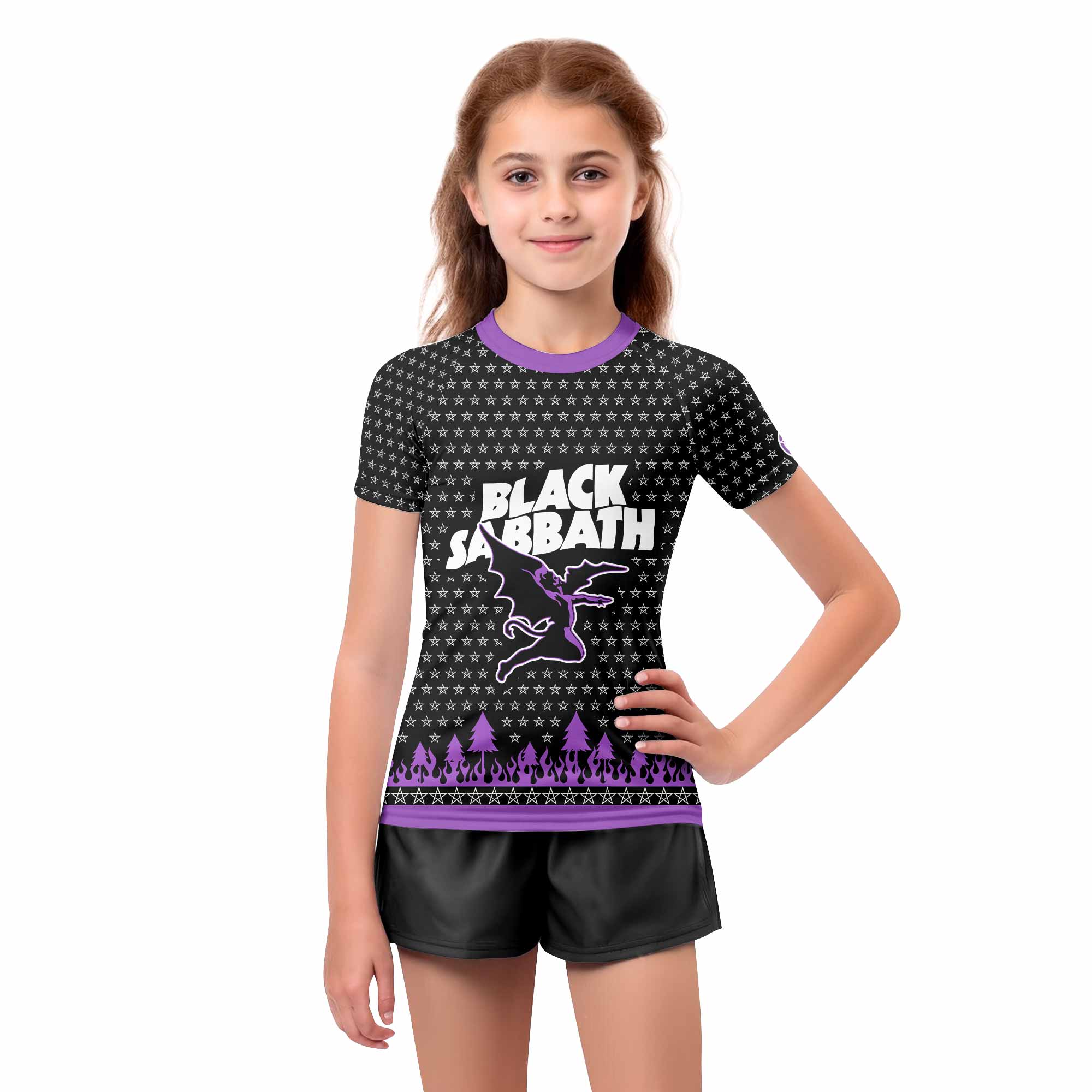 Black Sabbath Kids Rash Guard