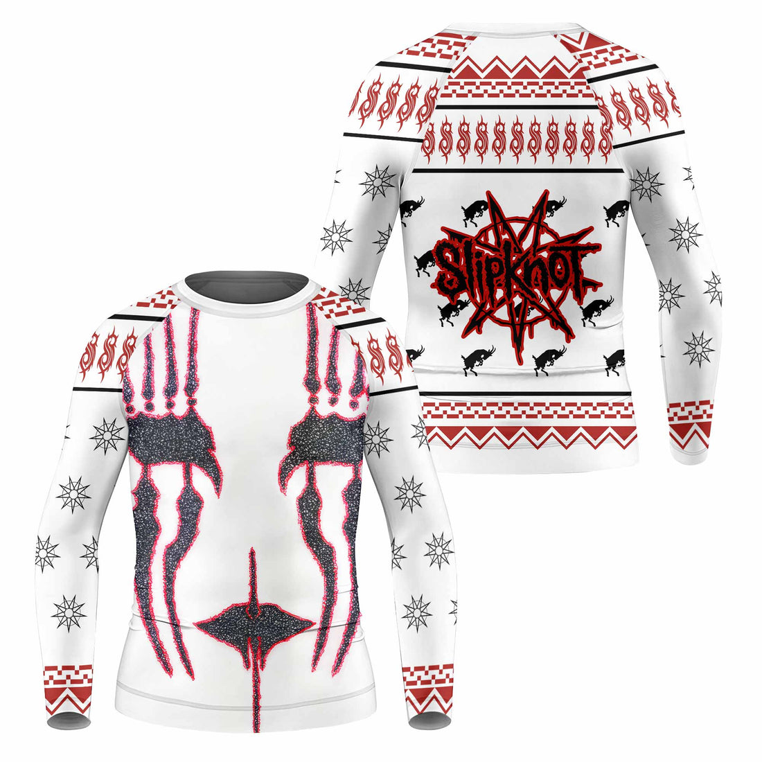 Slipknot Christmas Kids Rash Guard