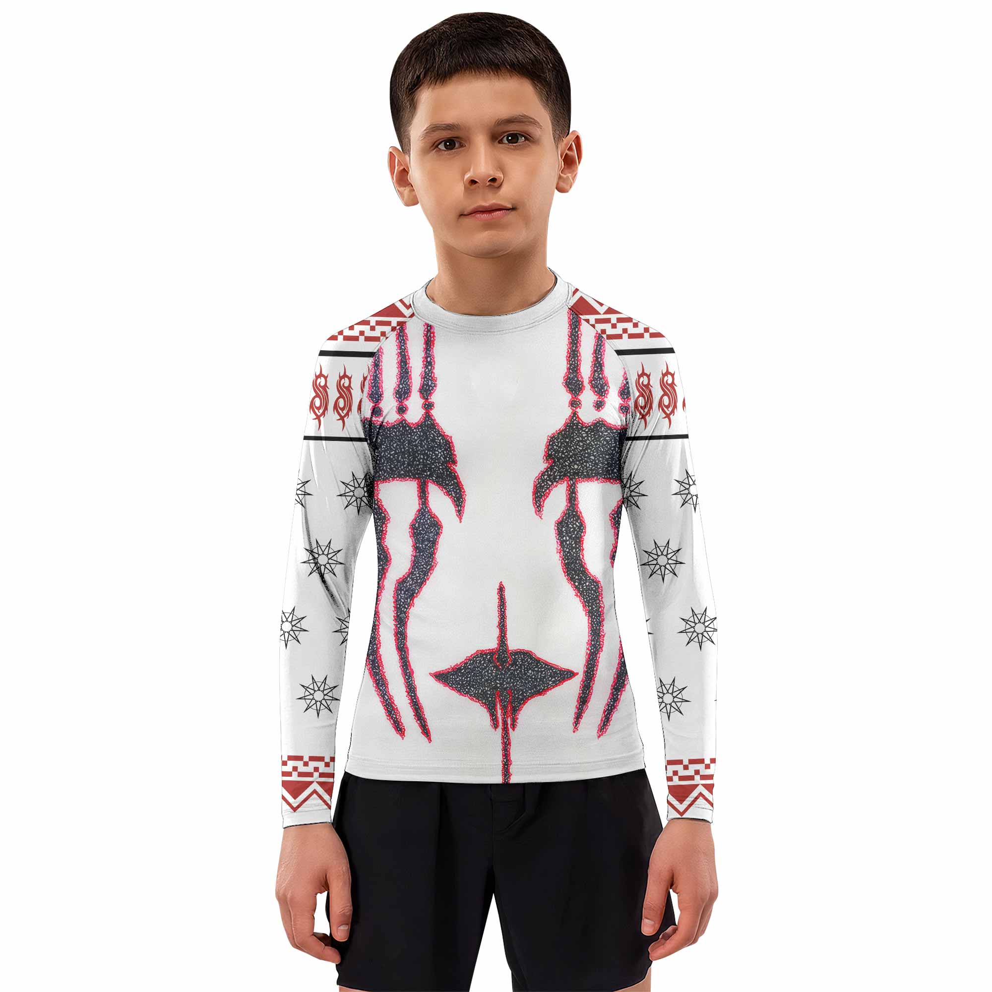 Slipknot Christmas Kids Rash Guard