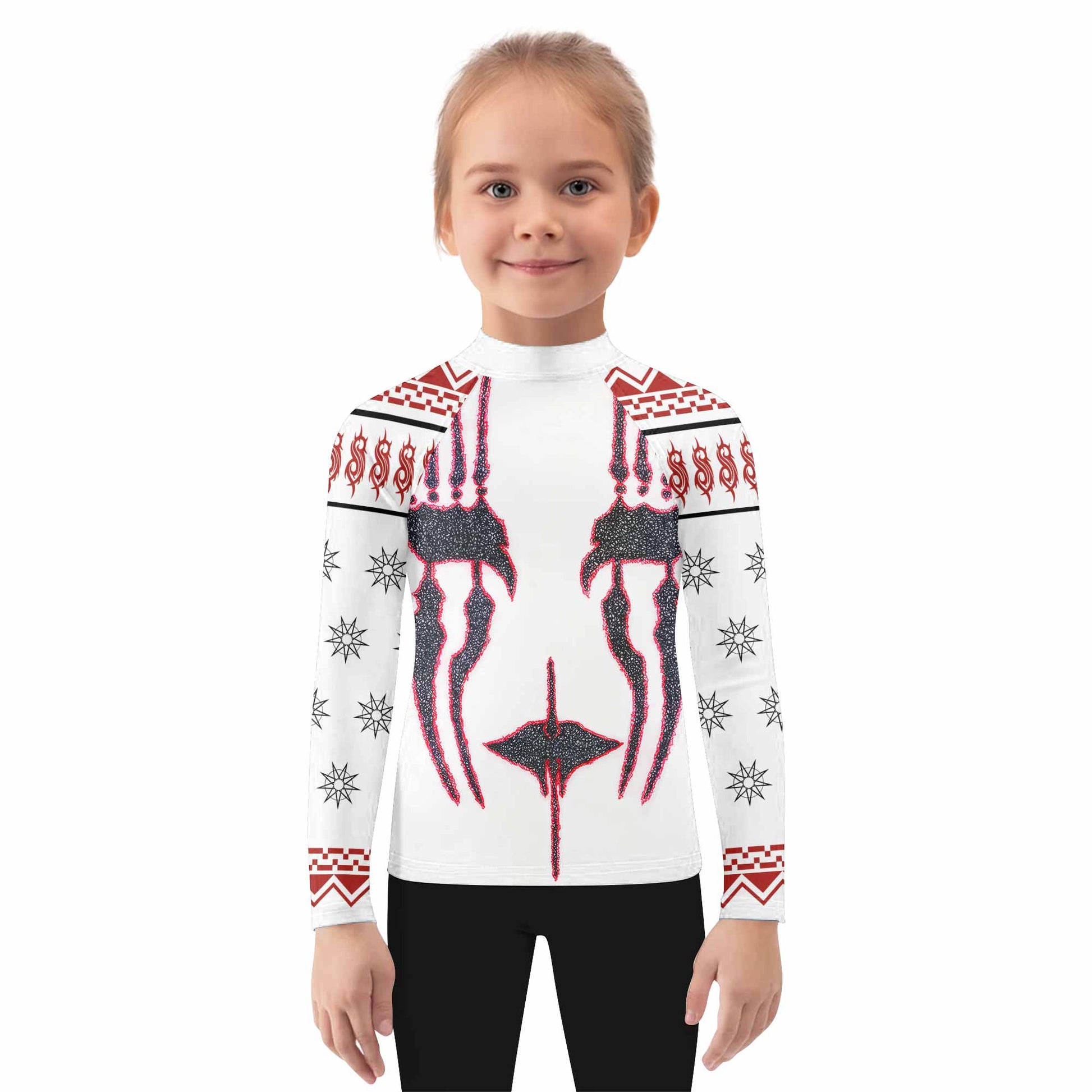 Slipknot Christmas Kids Rash Guard