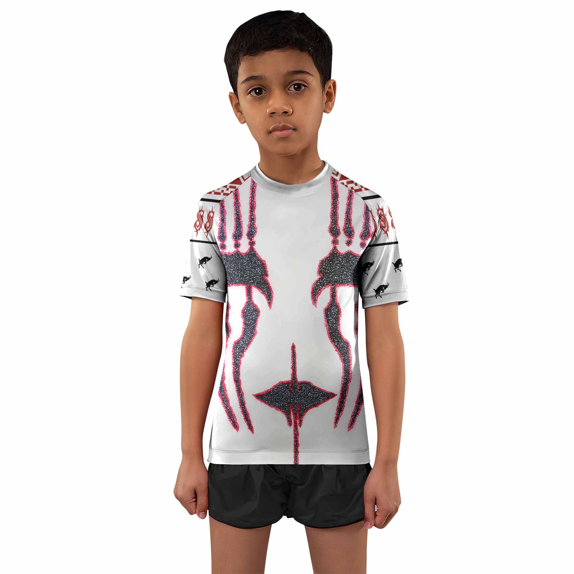 Slipknot Christmas Kids Rash Guard