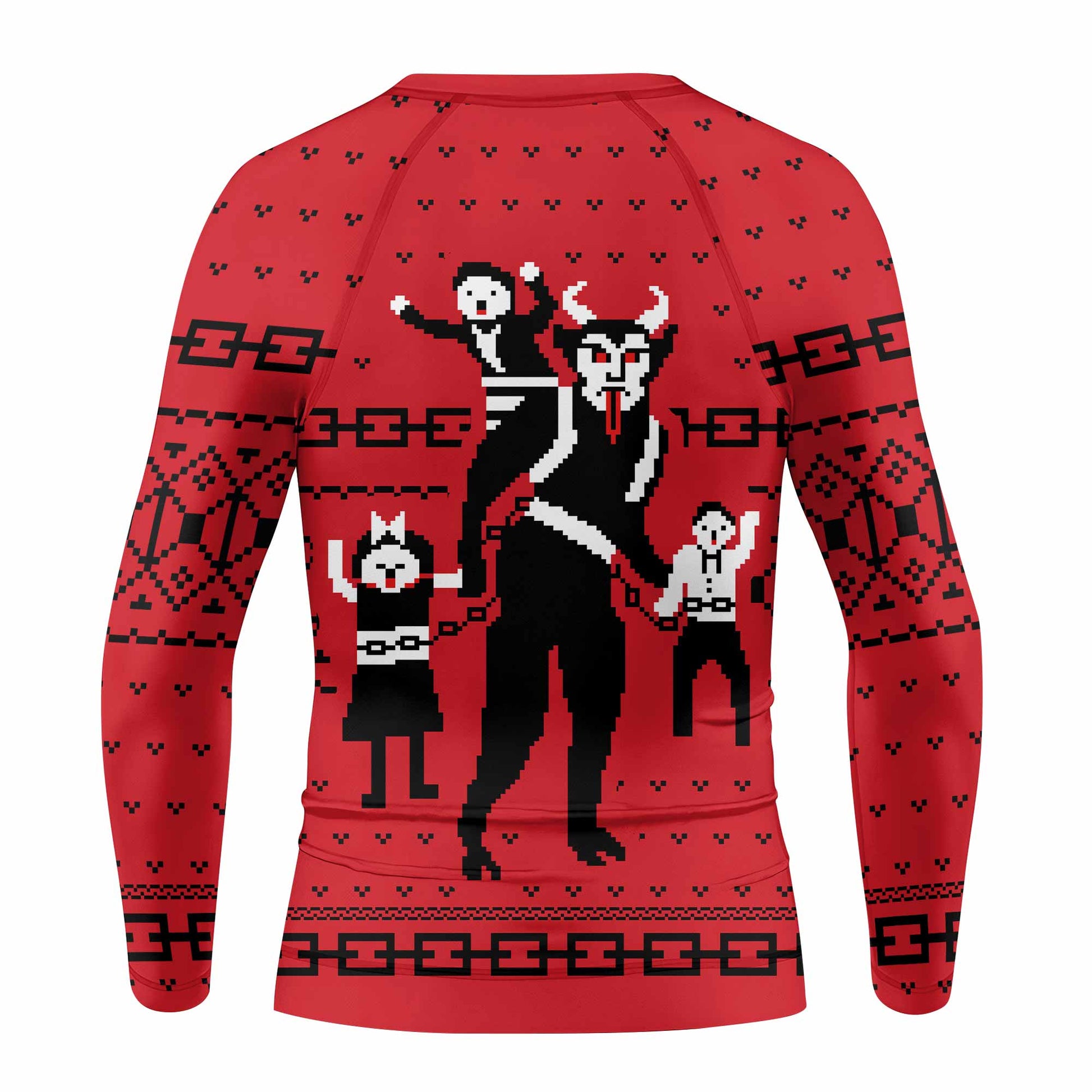 Krampus Christmas Kids Rash Guard