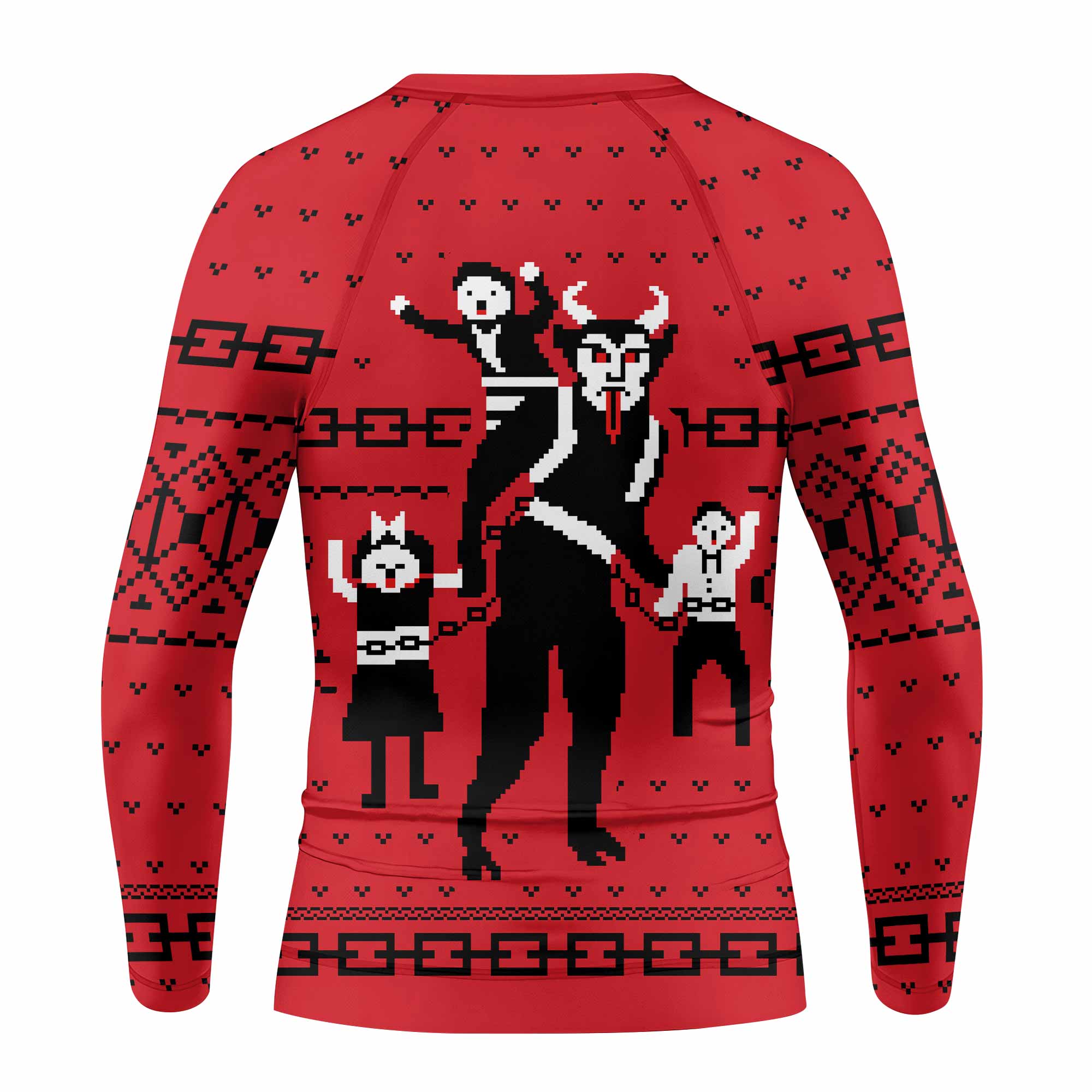 Krampus Christmas Kids Rash Guard