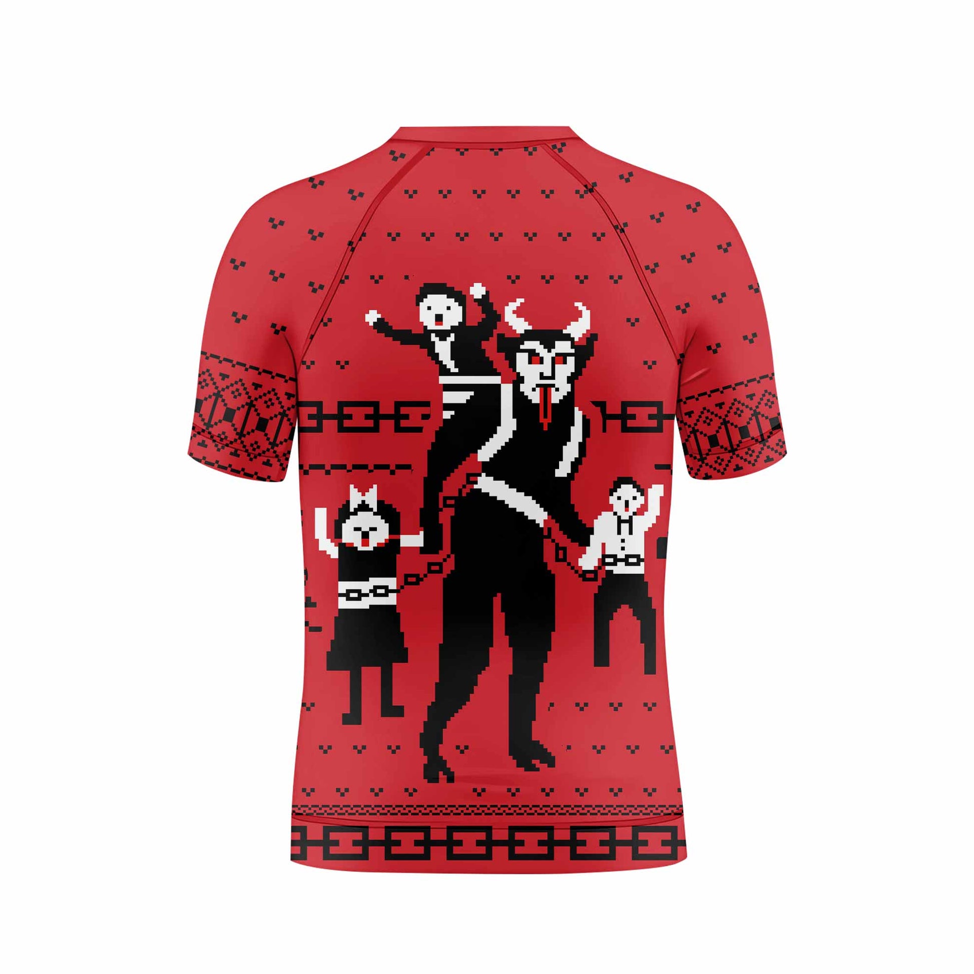 Krampus Christmas Kids Rash Guard