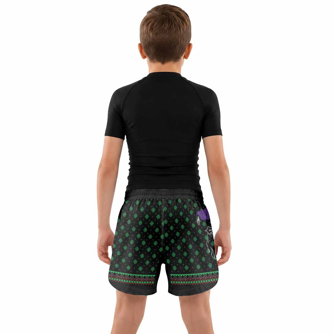 Holidays Bloody Holidays Kids Grappling Shorts - lifestyle