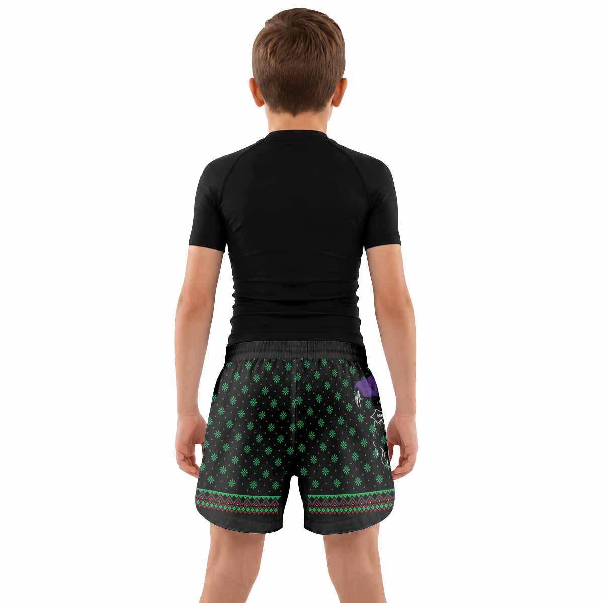 Holidays Bloody Holidays Kids Grappling Shorts - lifestyle