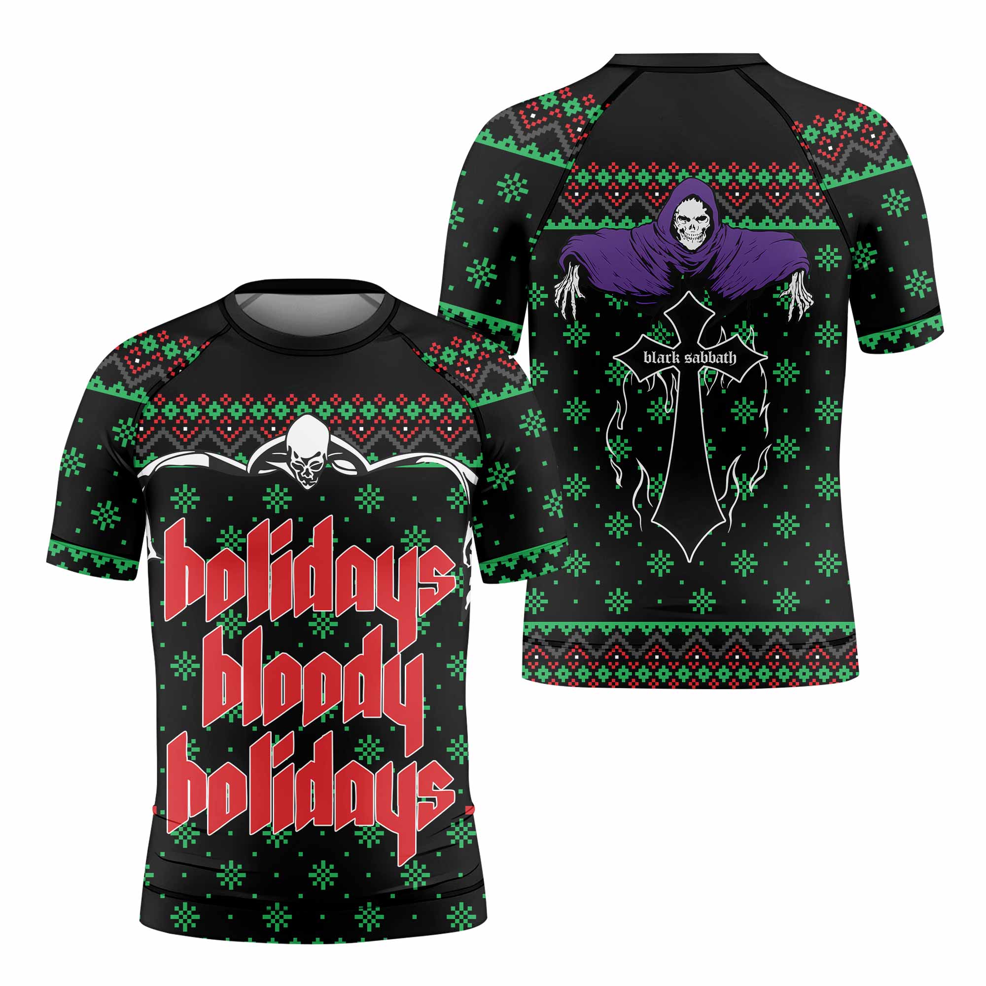 Holidays Bloody Holidays Kids Rash Guard