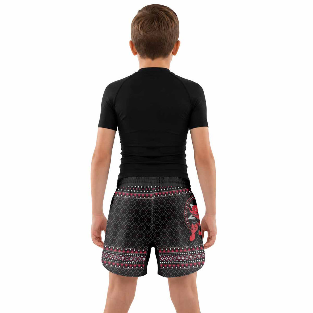 Satan's Cats Kids Grappling Shorts - lifestyle
