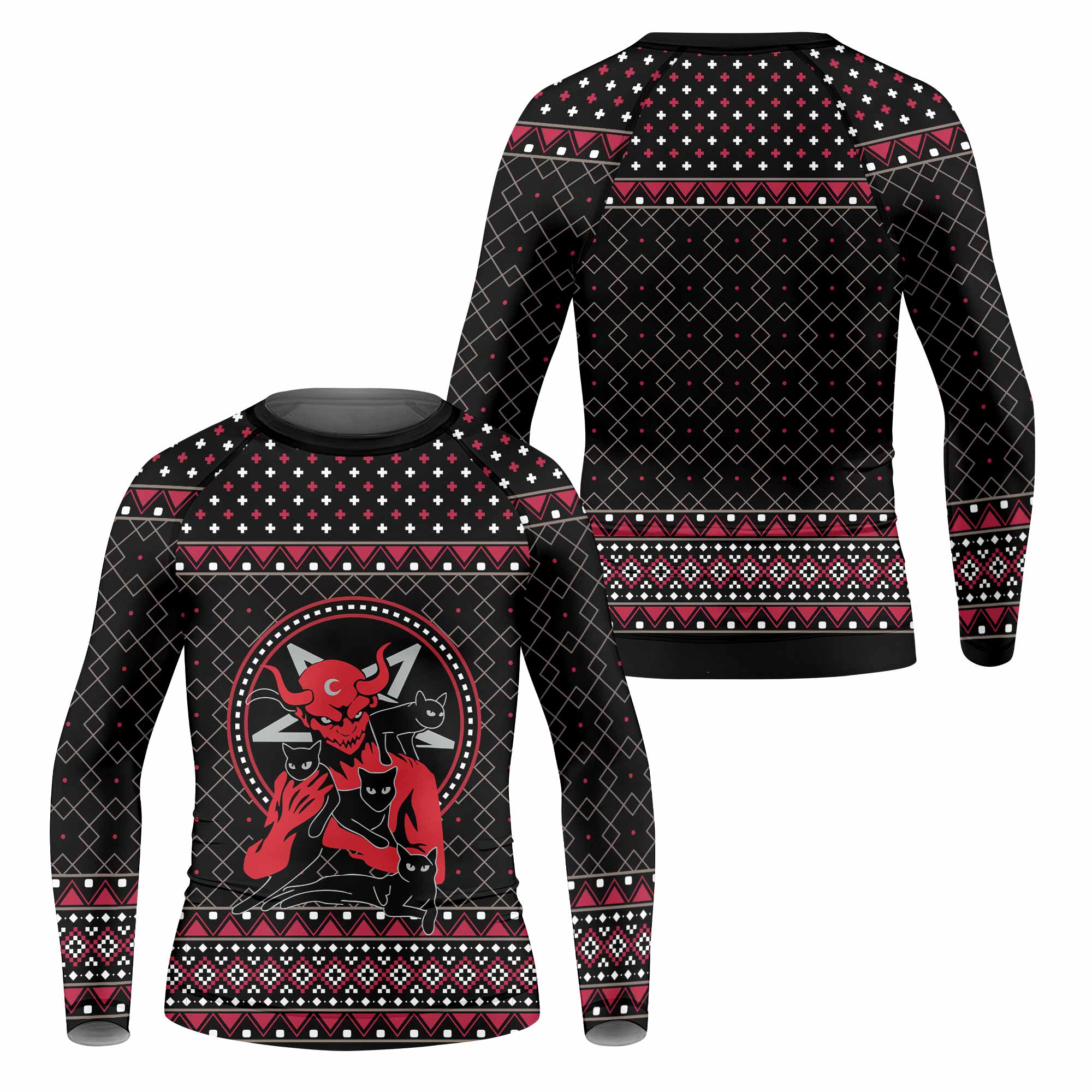 Satan's Cats Kids Rash Guard
