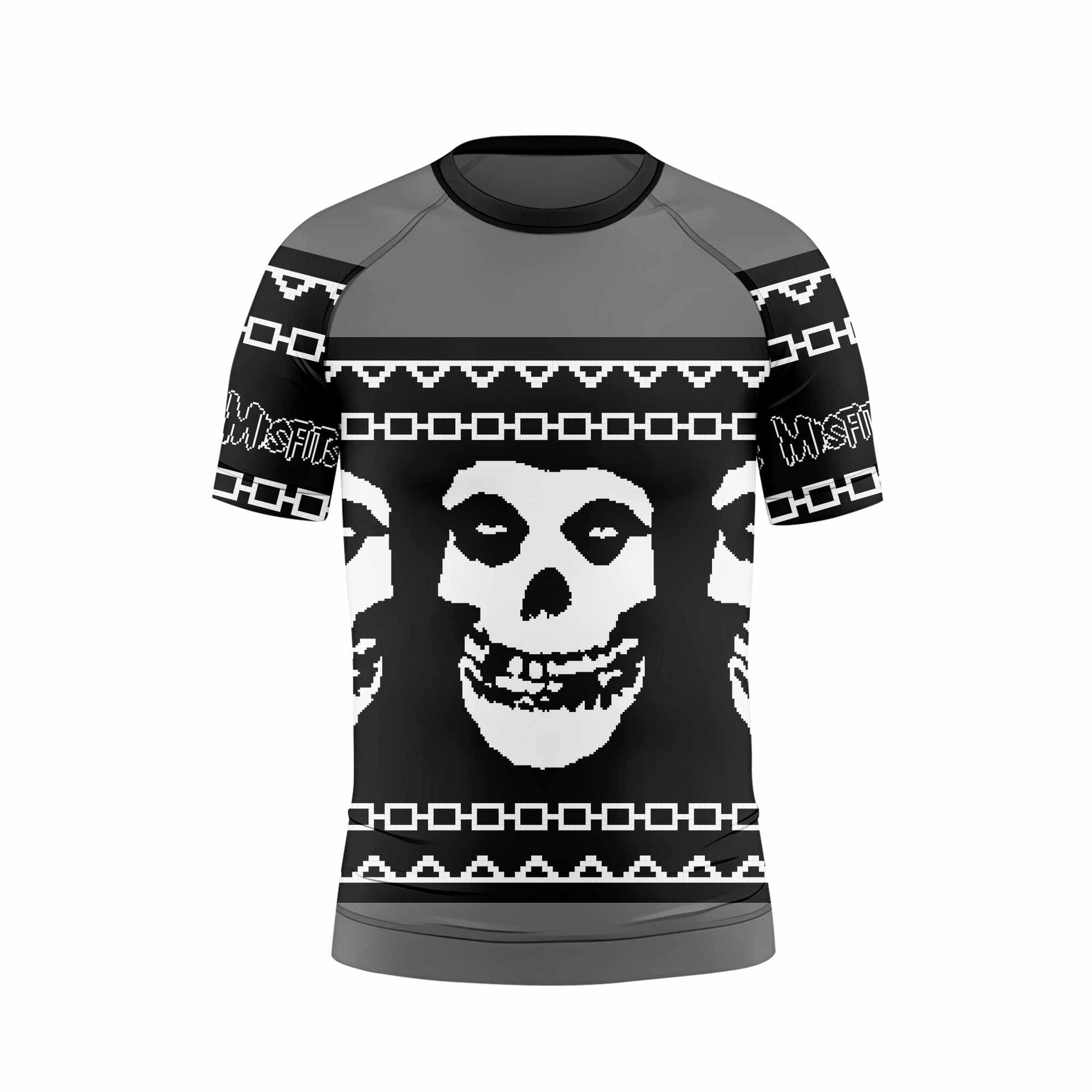 Christmas Misfits Kids Rash Guard