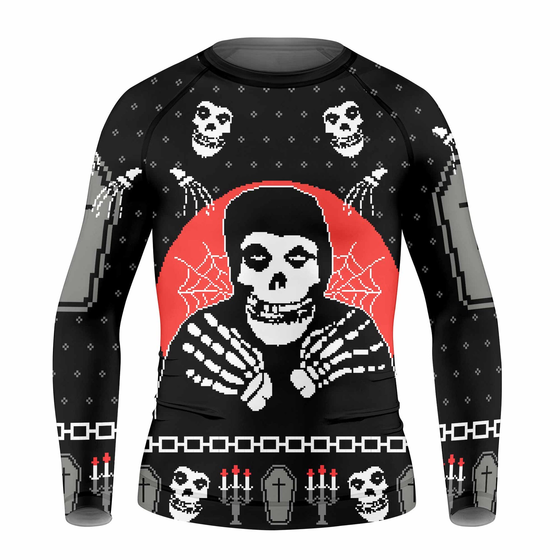 Misfits Christmas Kids Rash Guard