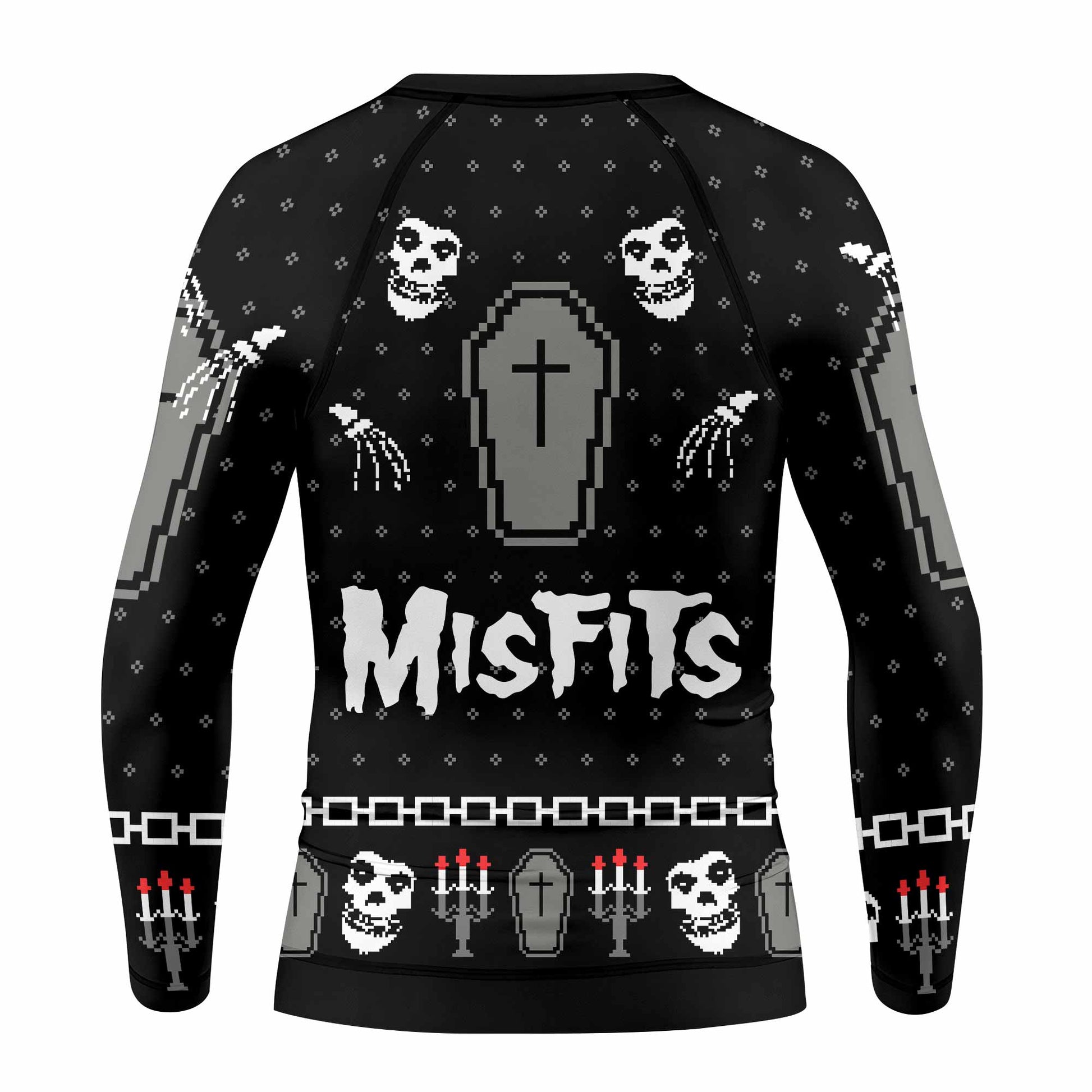 Misfits Christmas Kids Rash Guard