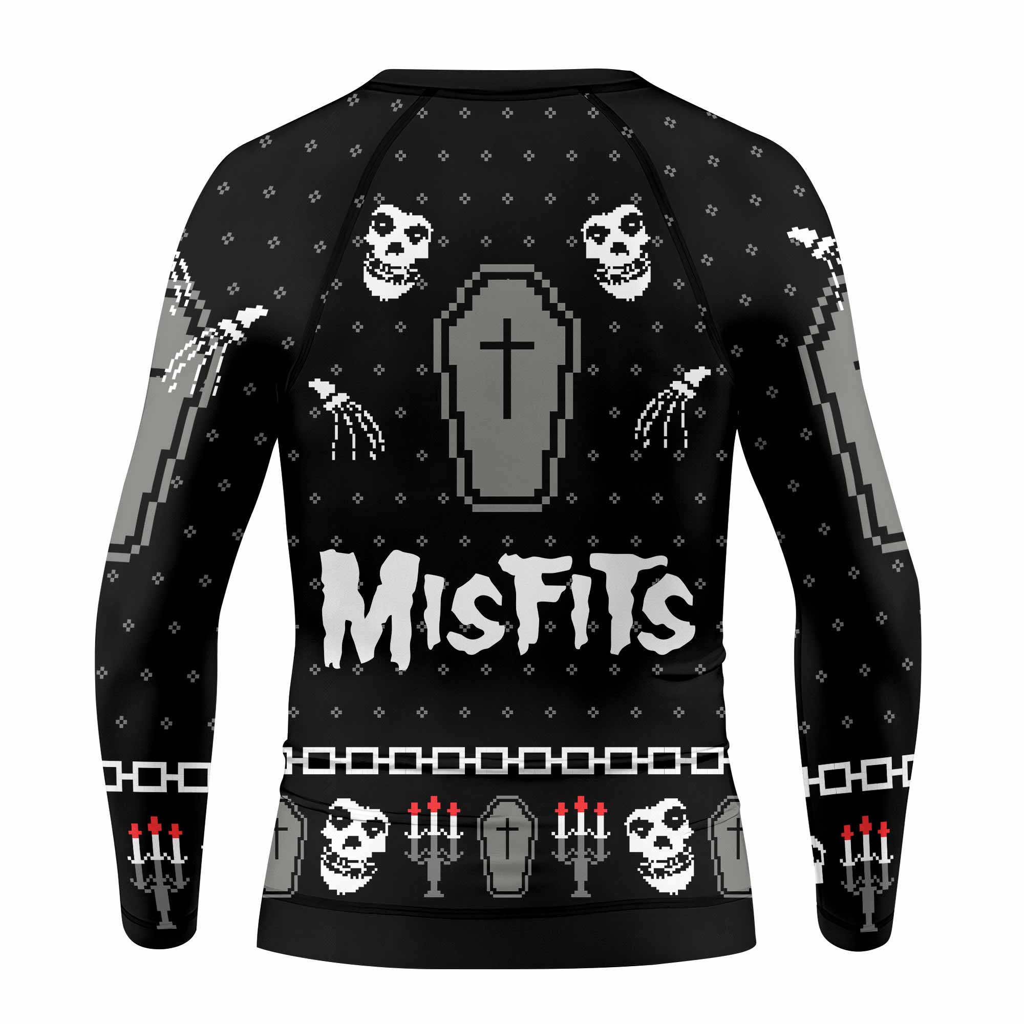 Misfits Christmas Kids Rash Guard