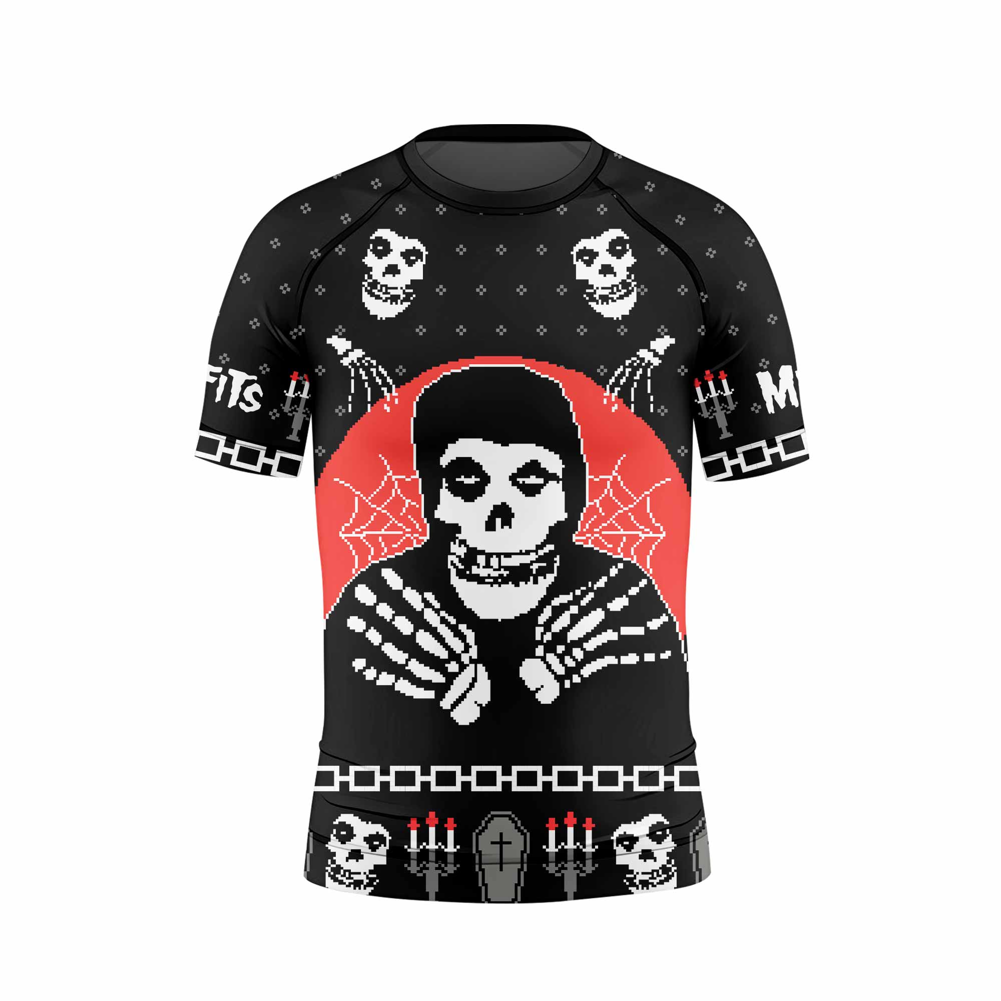Misfits Christmas Kids Rash Guard