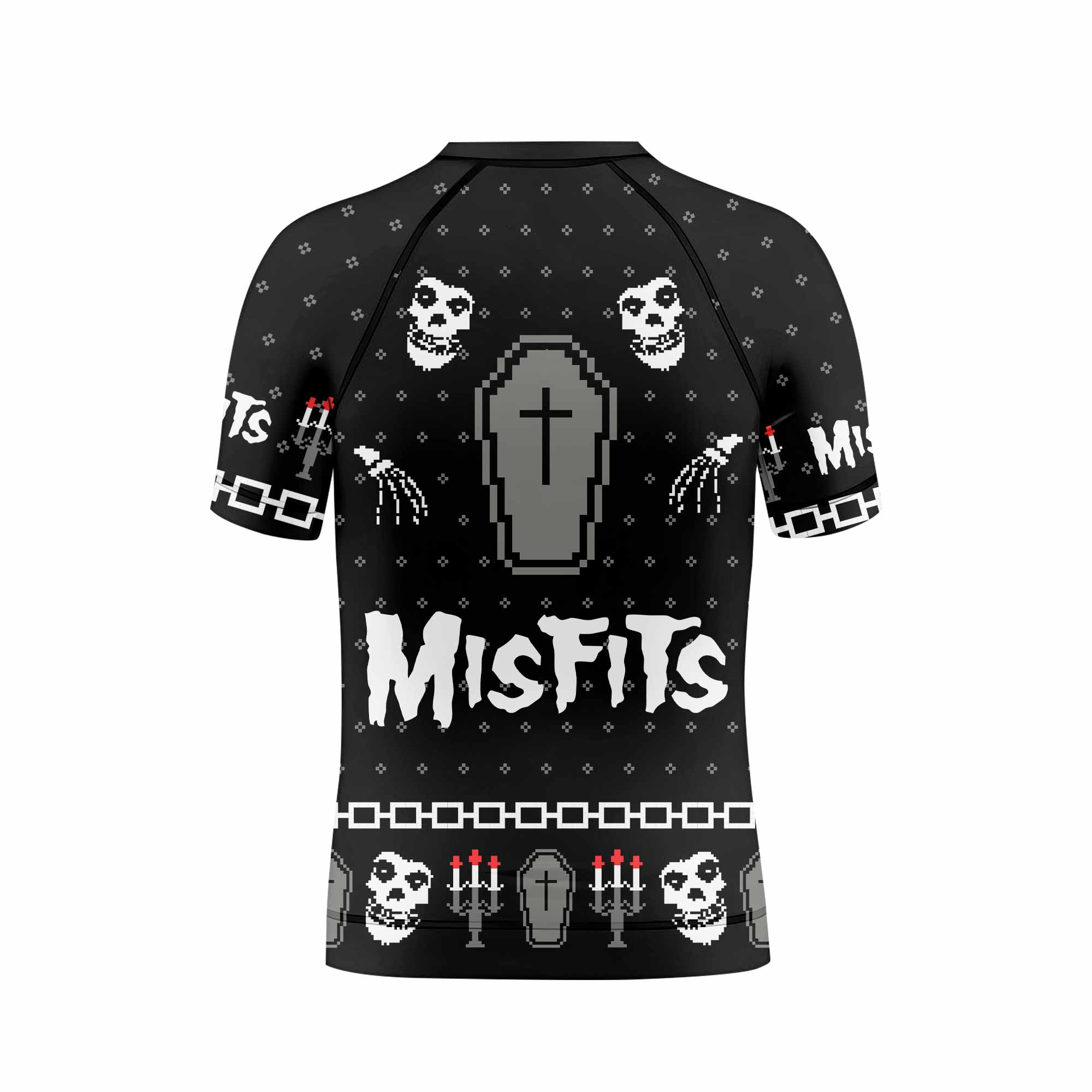 Misfits Christmas Kids Rash Guard