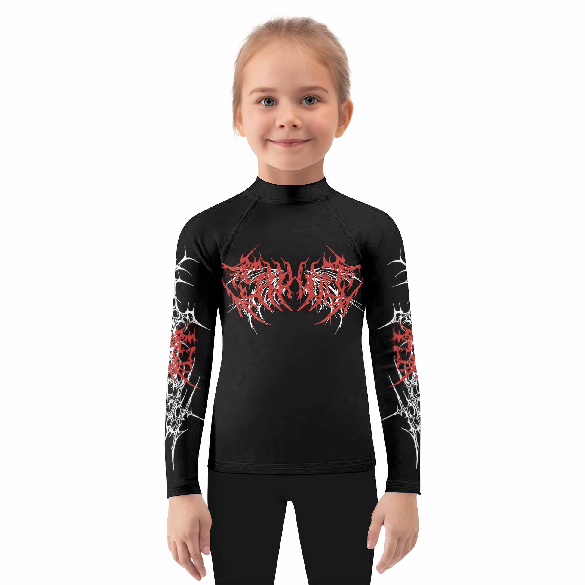 Infernal Spines Kids Rash Guard