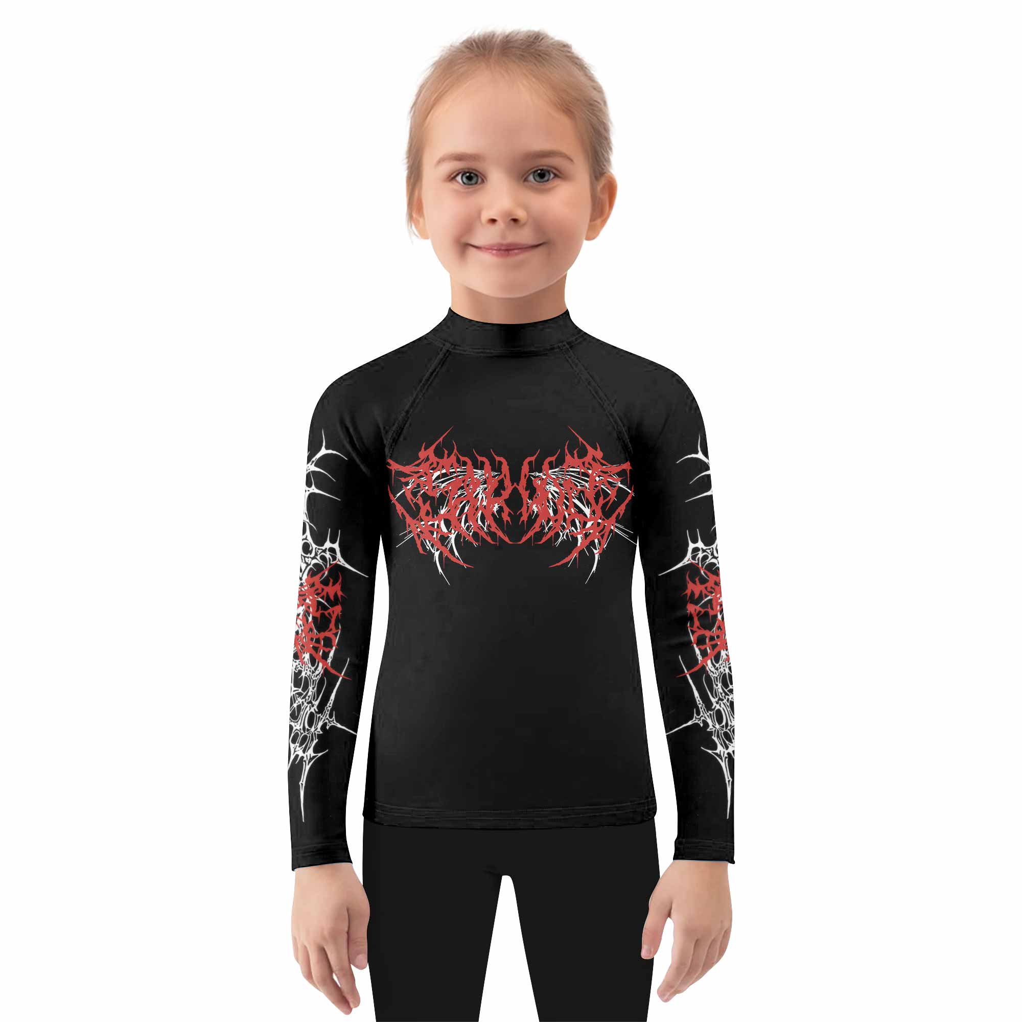Infernal Spines Kids Rash Guard