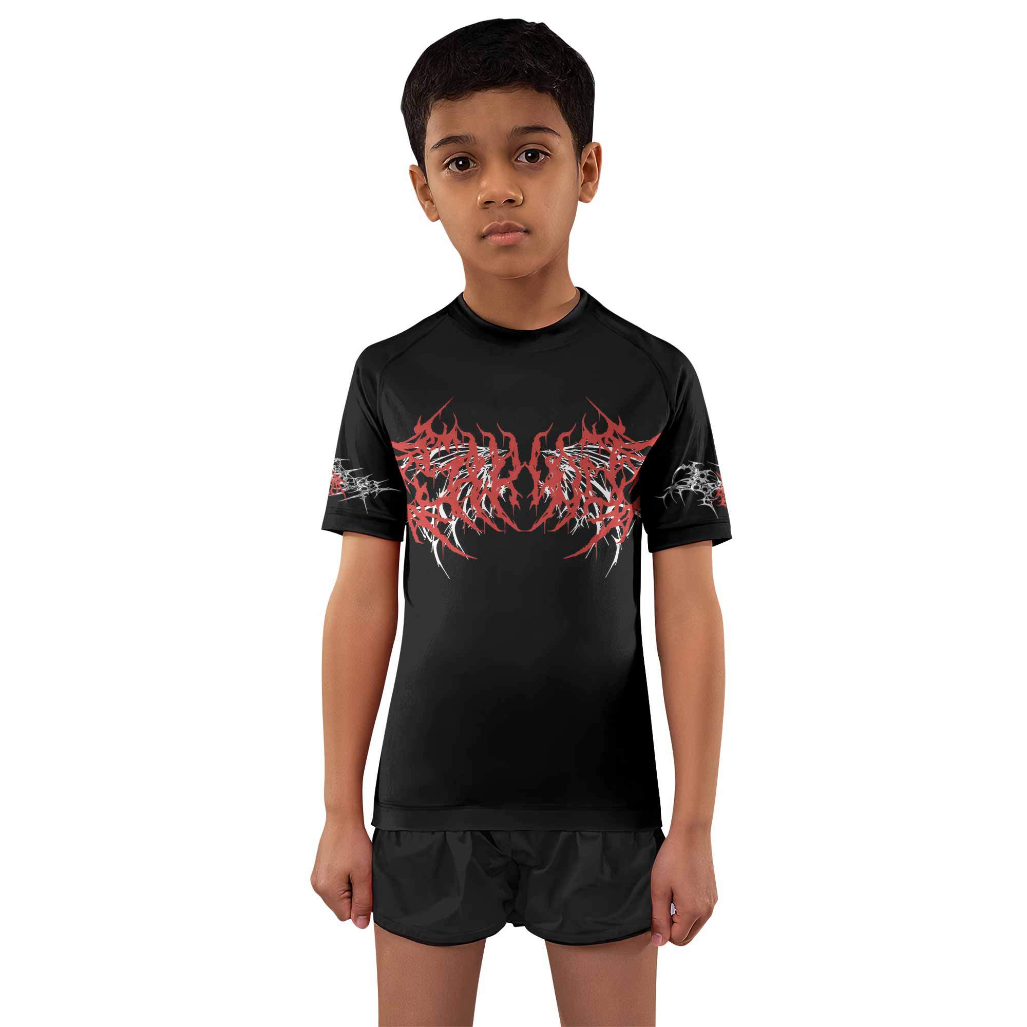 Infernal Spines Kids Rash Guard