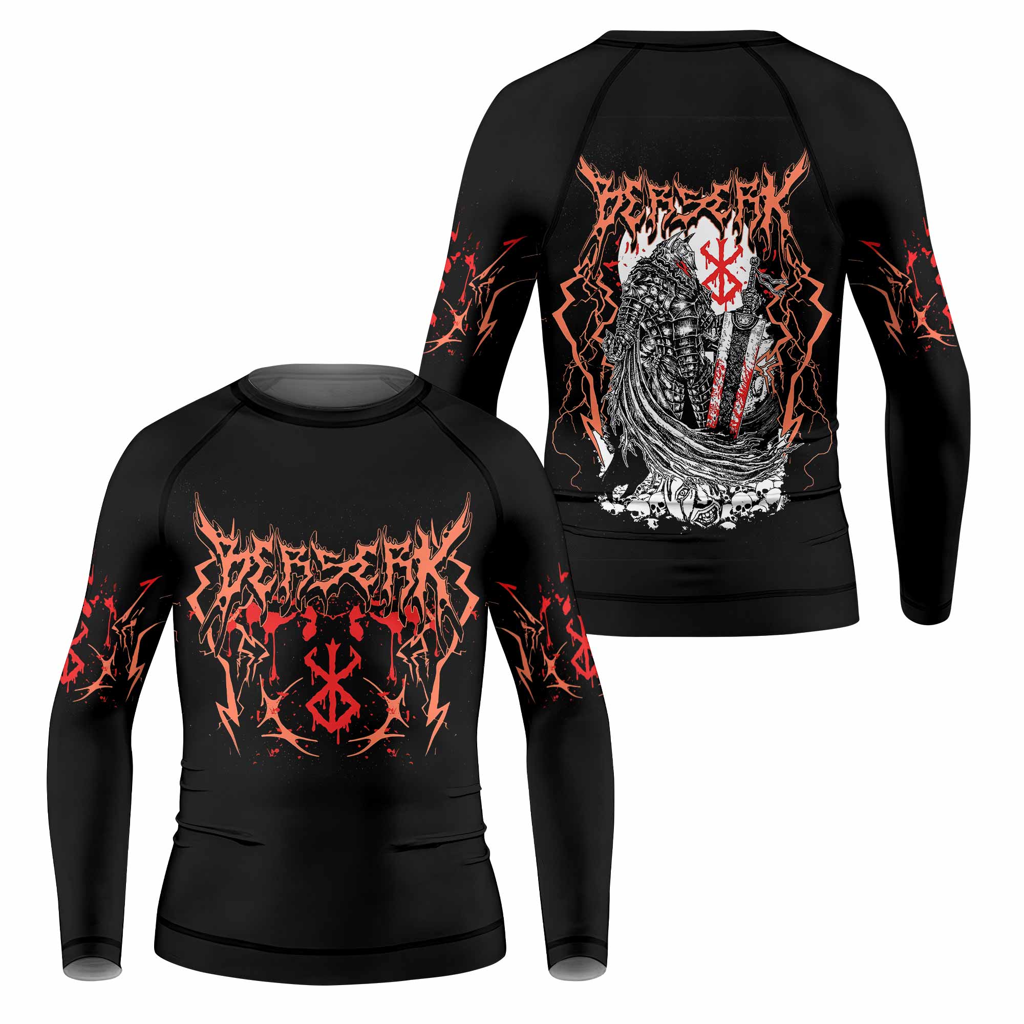 Berserker's Oath Kids Rash Guard