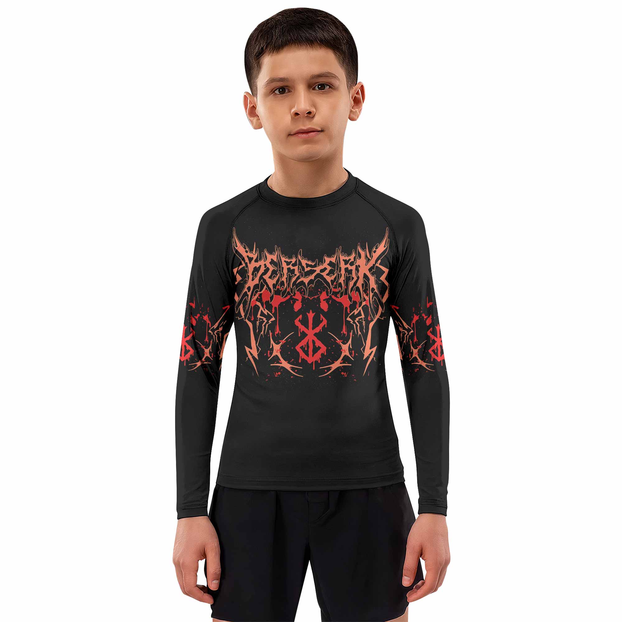 Berserker's Oath Kids Rash Guard