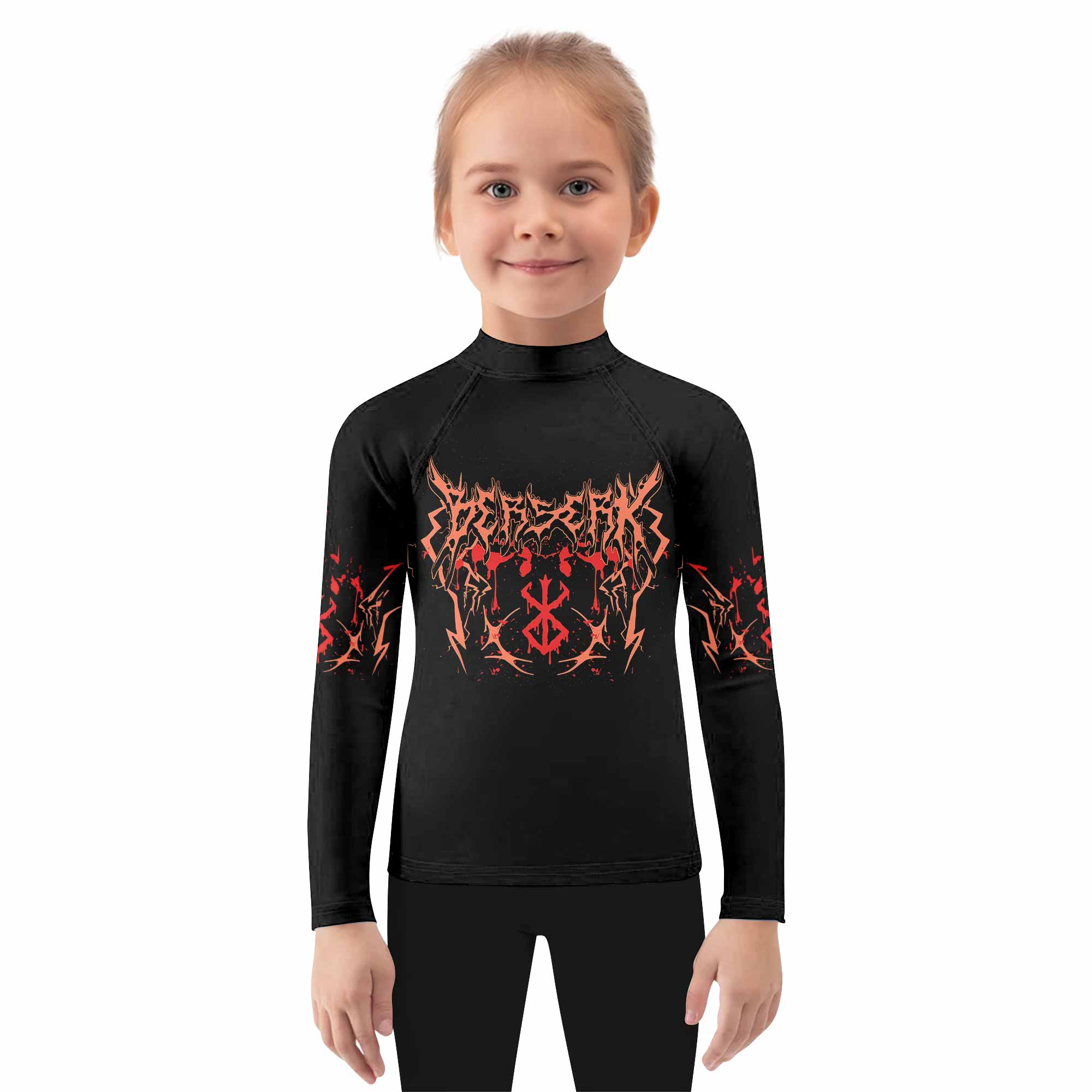 Berserker's Oath Kids Rash Guard