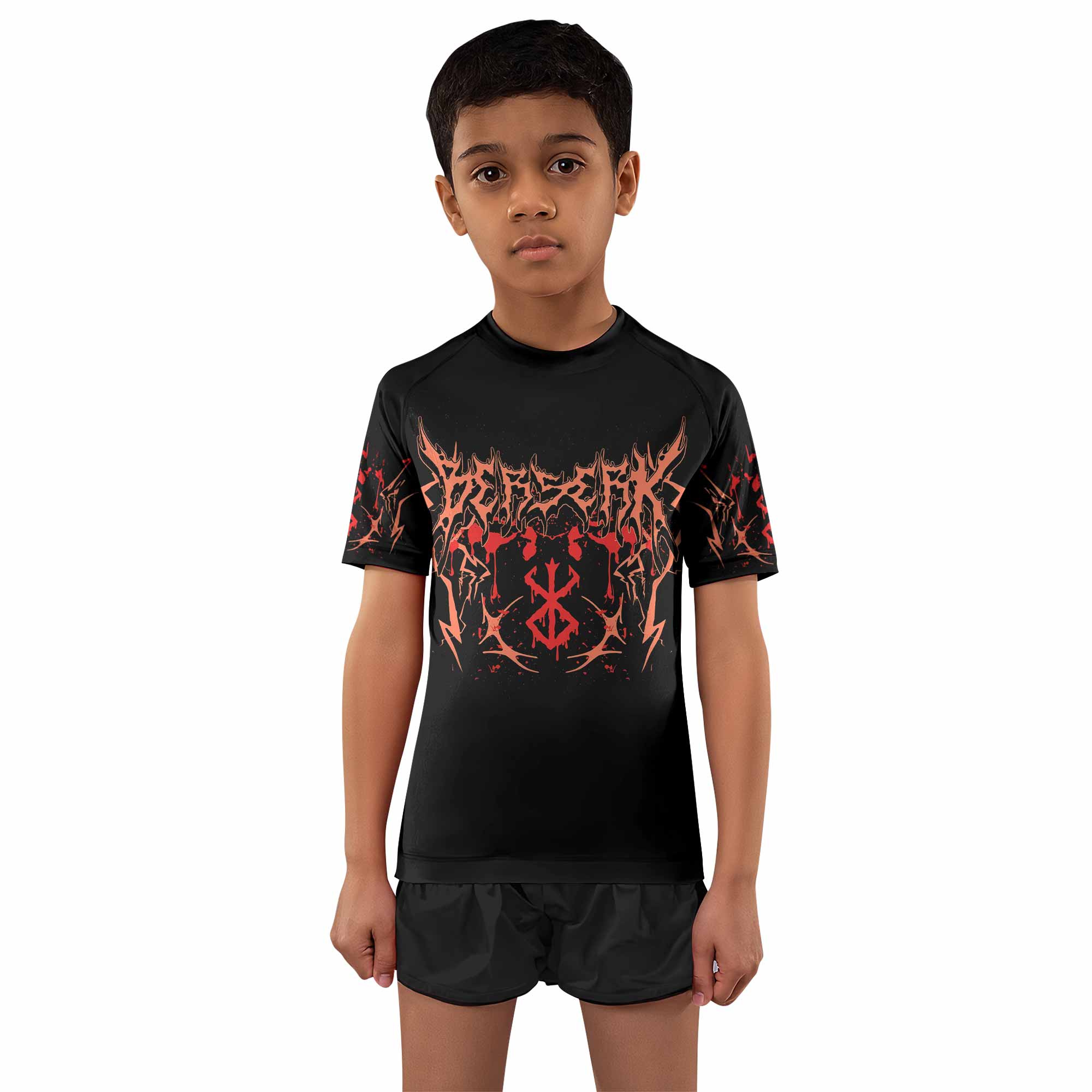 Berserker's Oath Kids Rash Guard