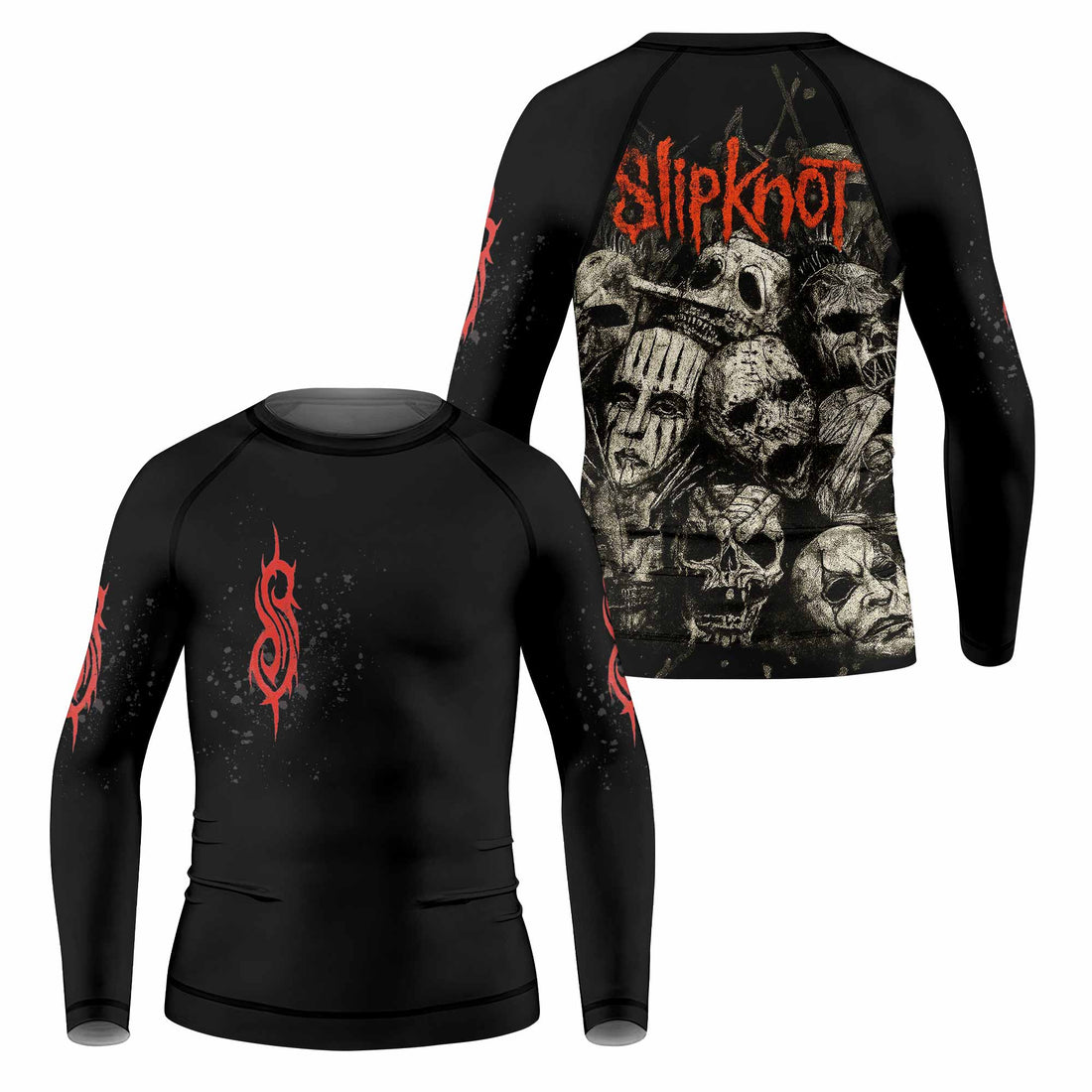 Slipknot Skull Kids Rash Guard