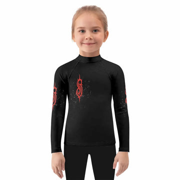 Slipknot Skull Kids Rash Guard