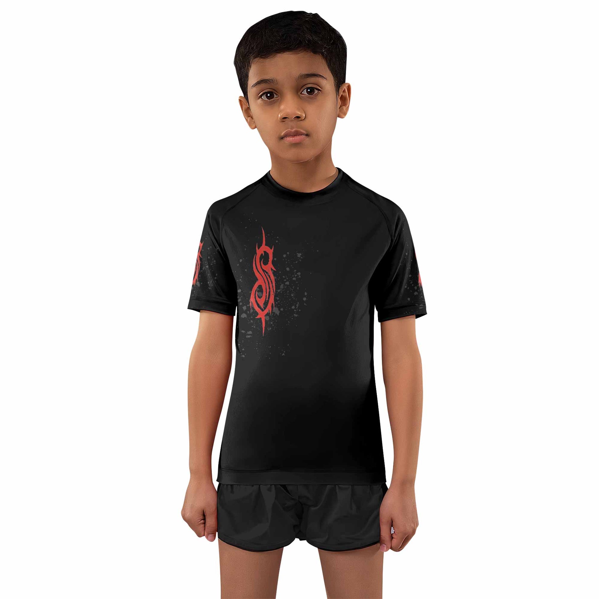 Slipknot Skull Kids Rash Guard