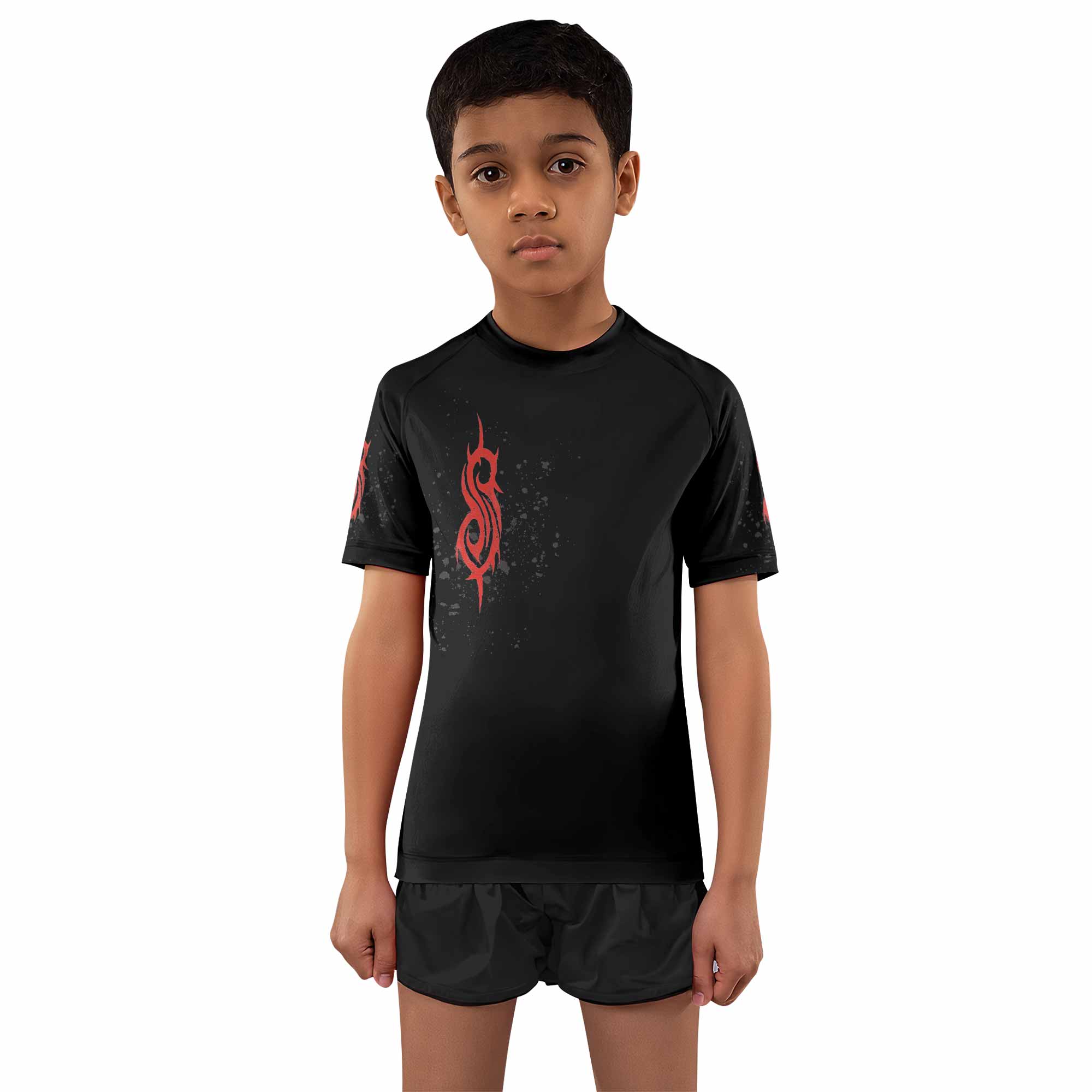Slipknot Skull Kids Rash Guard