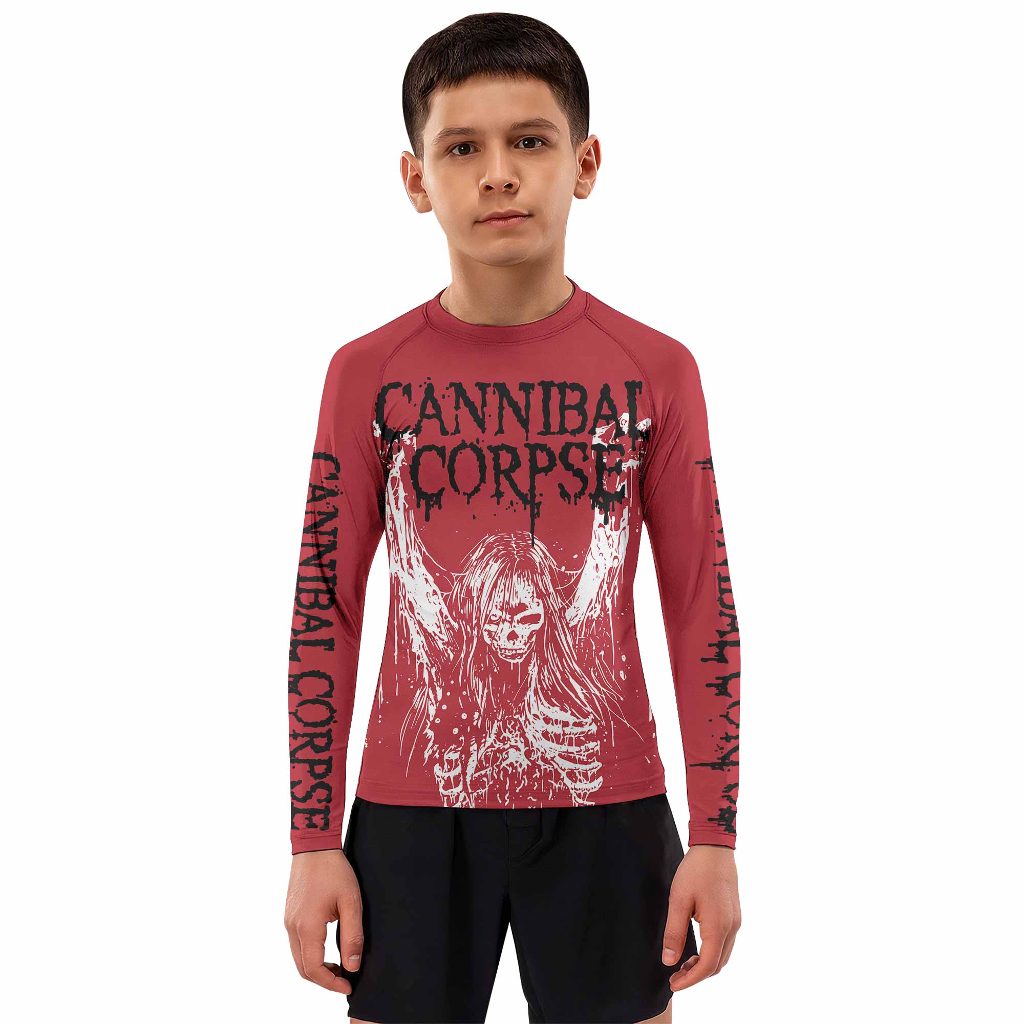 Cannibal Corpse Kids Rash Guard