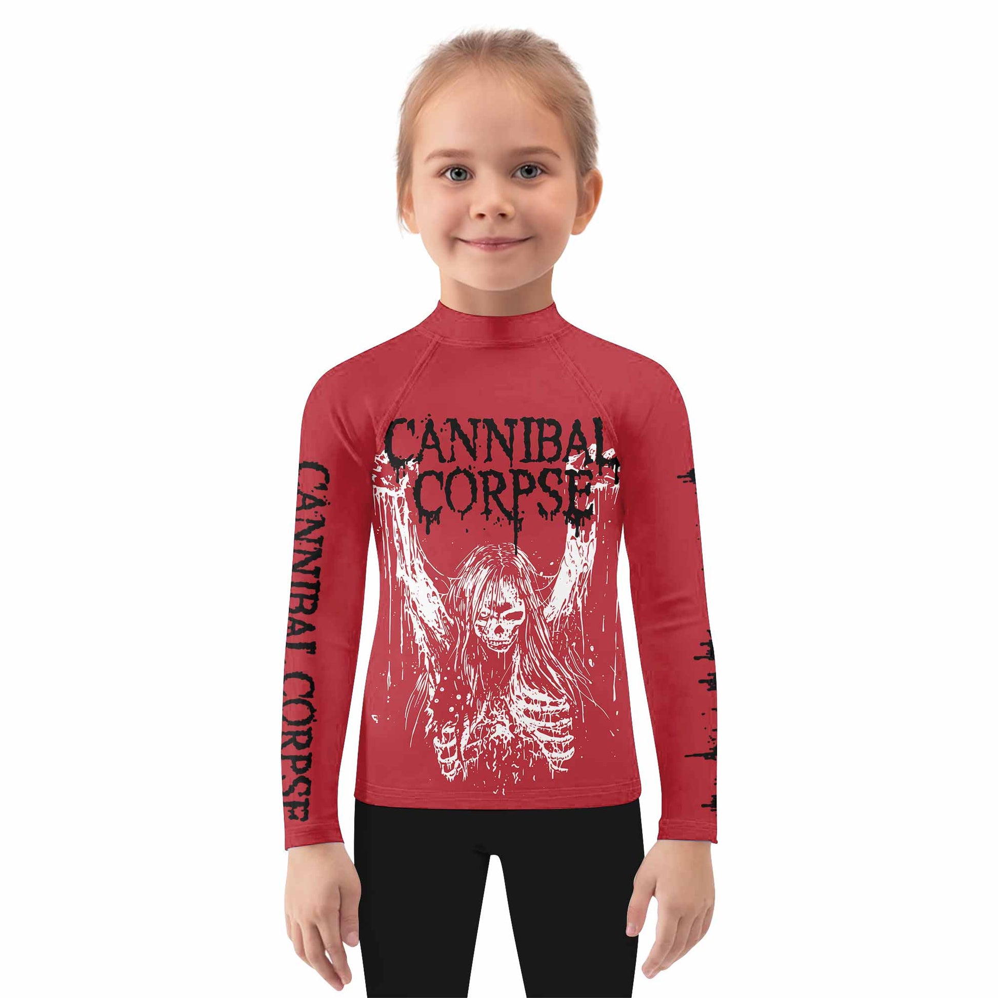 Cannibal Corpse Kids Rash Guard