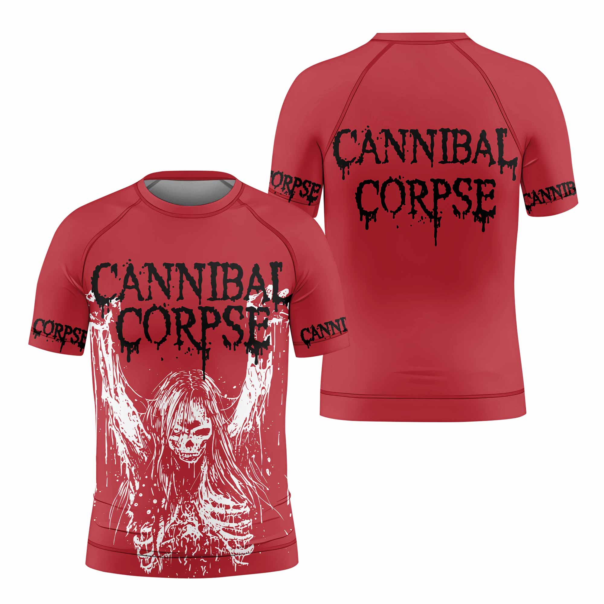Cannibal Corpse Kids Rash Guard