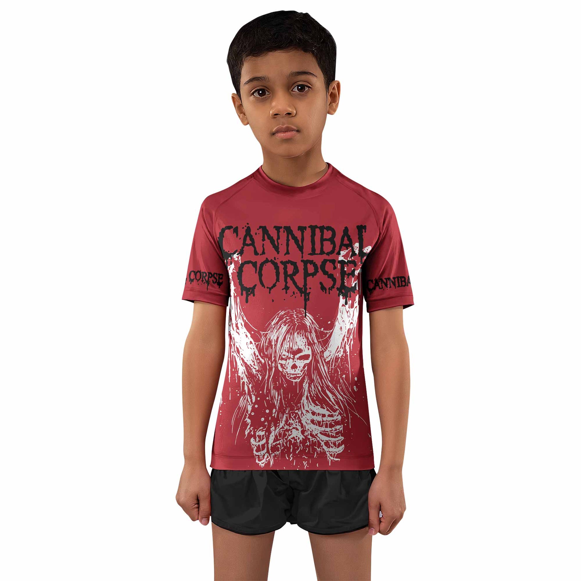 Cannibal Corpse Kids Rash Guard