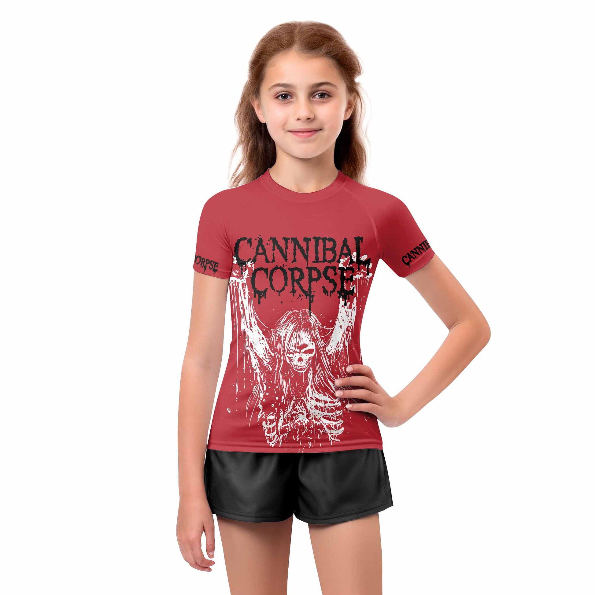 Cannibal Corpse Kids Rash Guard