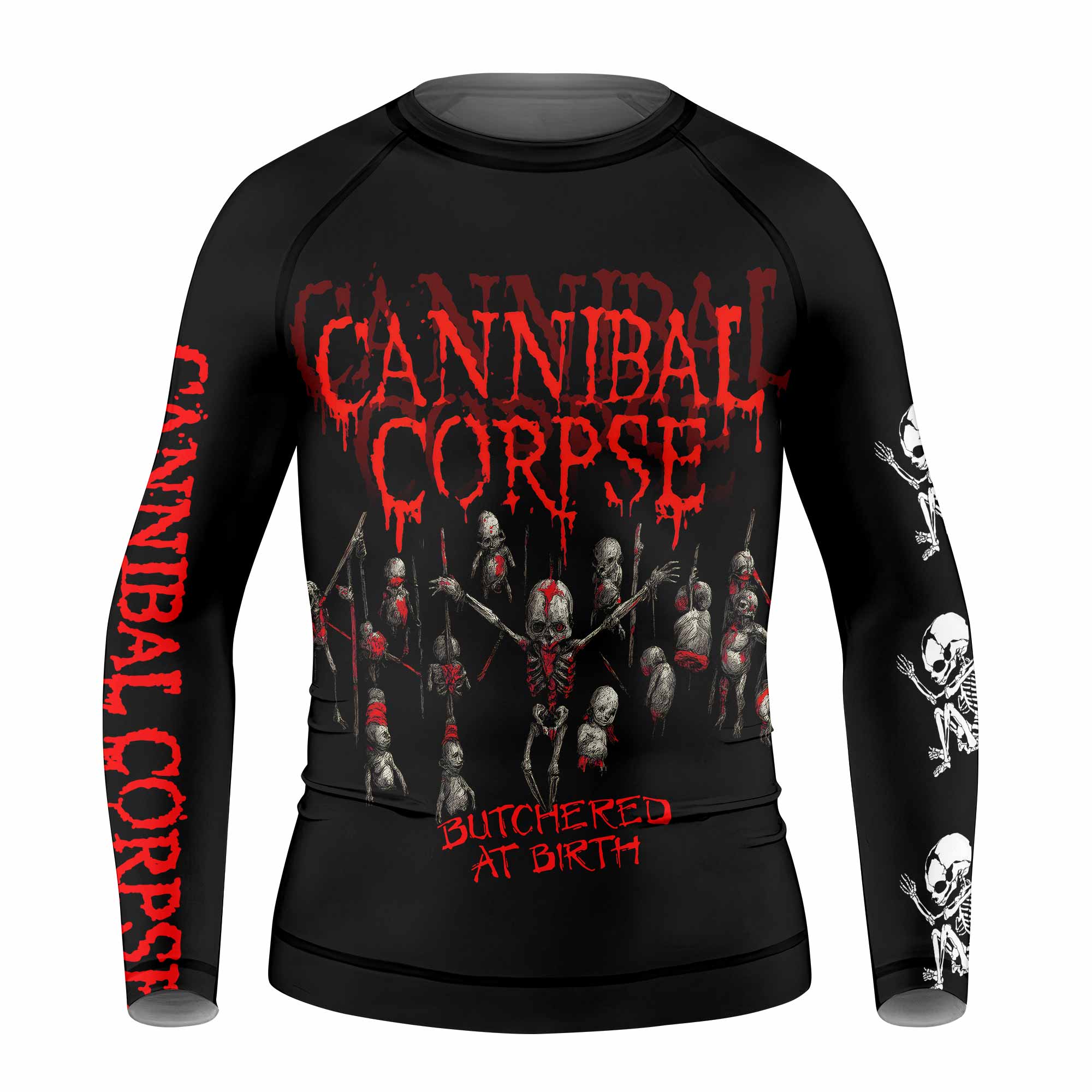 Butchered at Birth Kids Rash Guard