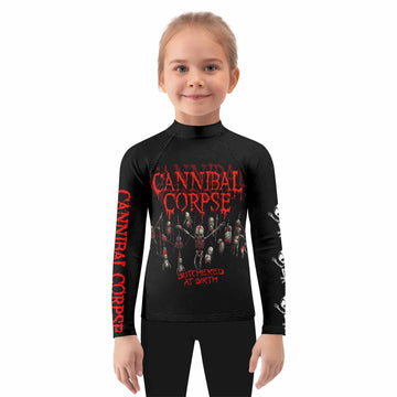 Butchered at Birth Kids Rash Guard