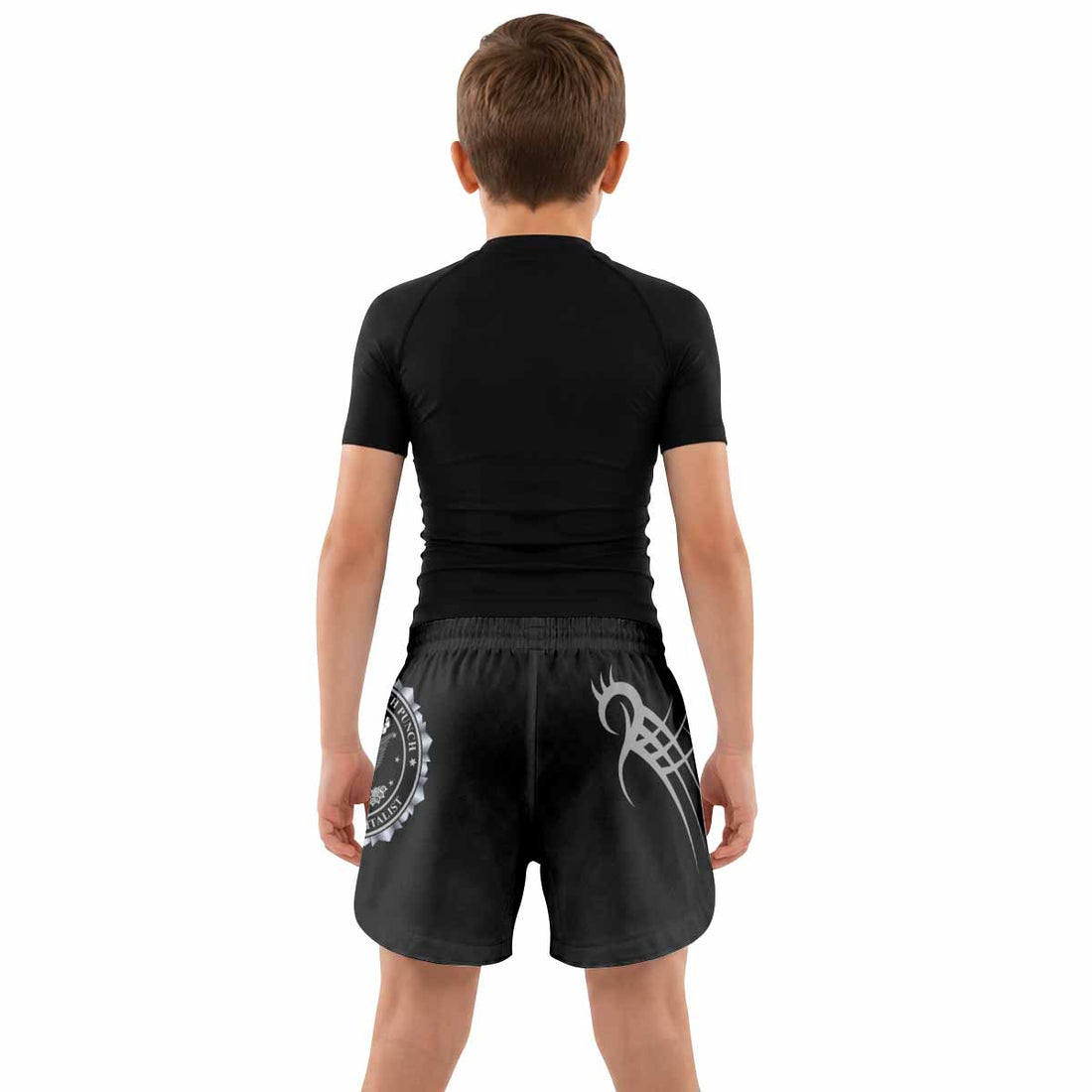 Five Finger Death Punch Kids Grappling Shorts - lifestyle