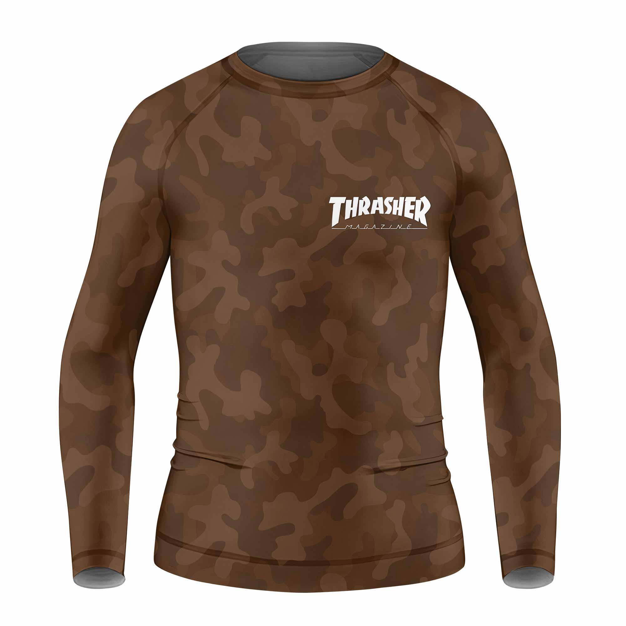 Thrasher Camo Kids Rash Guard
