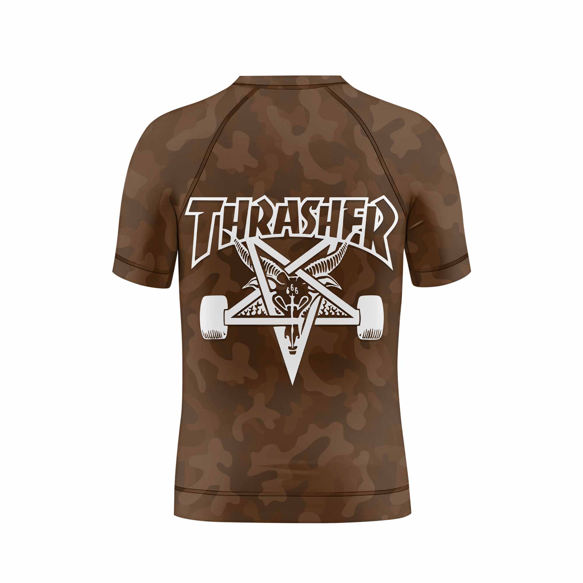 Thrasher Camo Kids Rash Guard