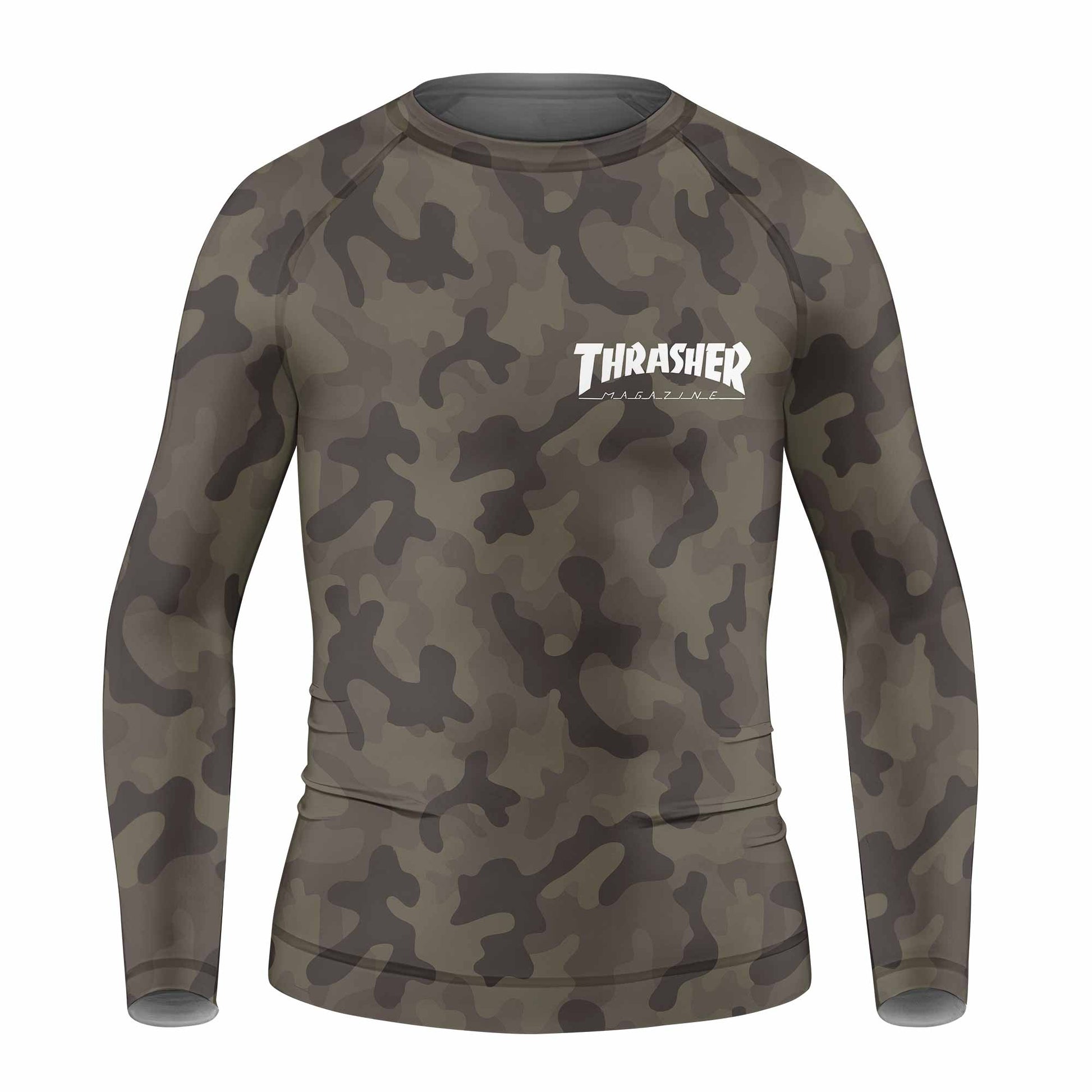 Thrasher Camo Kids Rash Guard