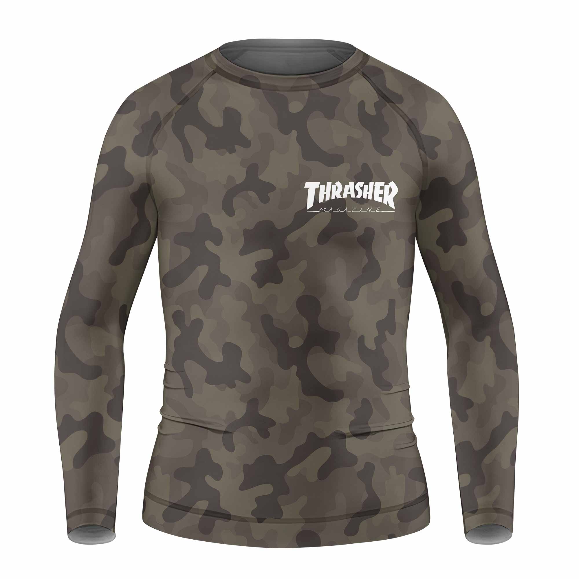 Thrasher Camo Kids Rash Guard