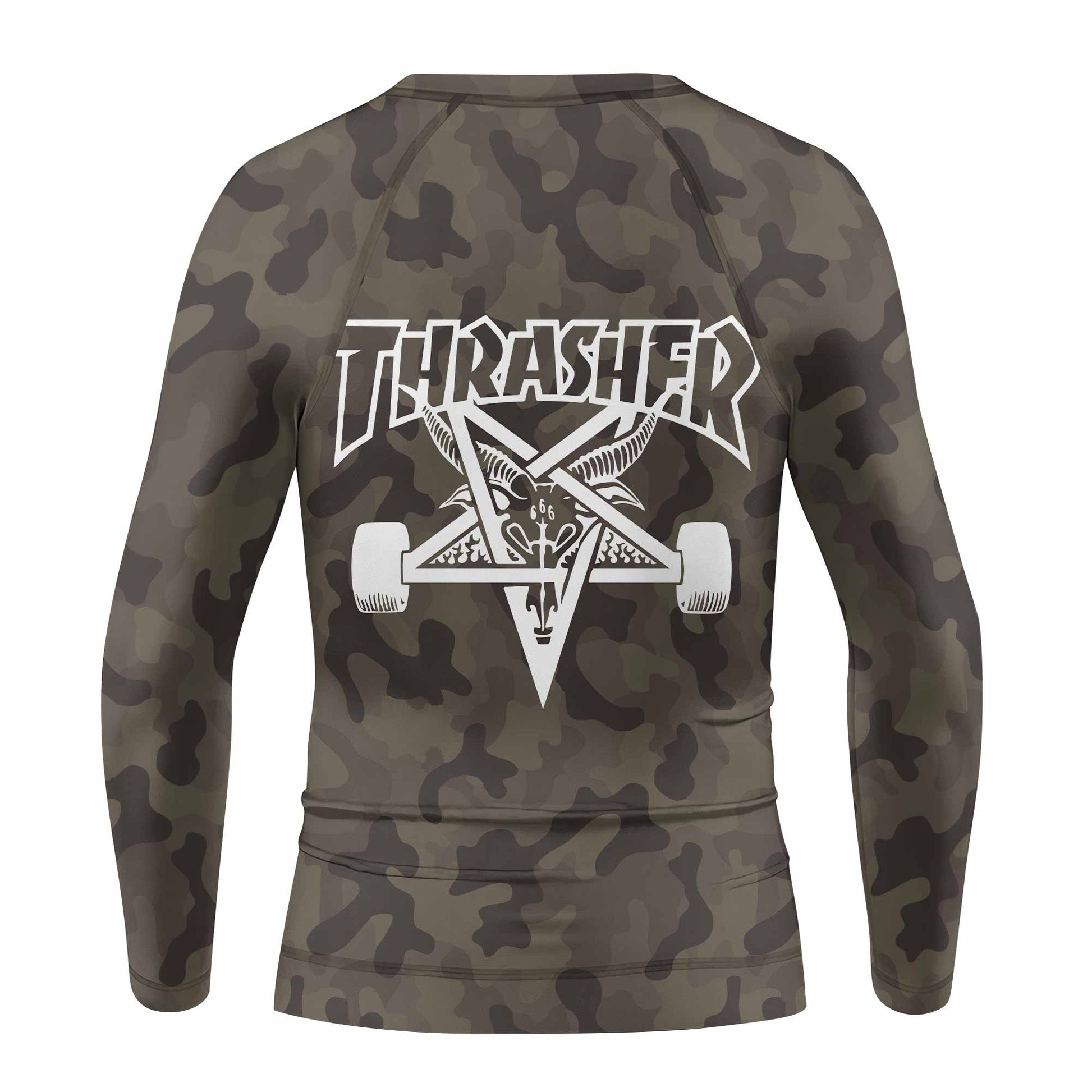 Thrasher Camo Kids Rash Guard
