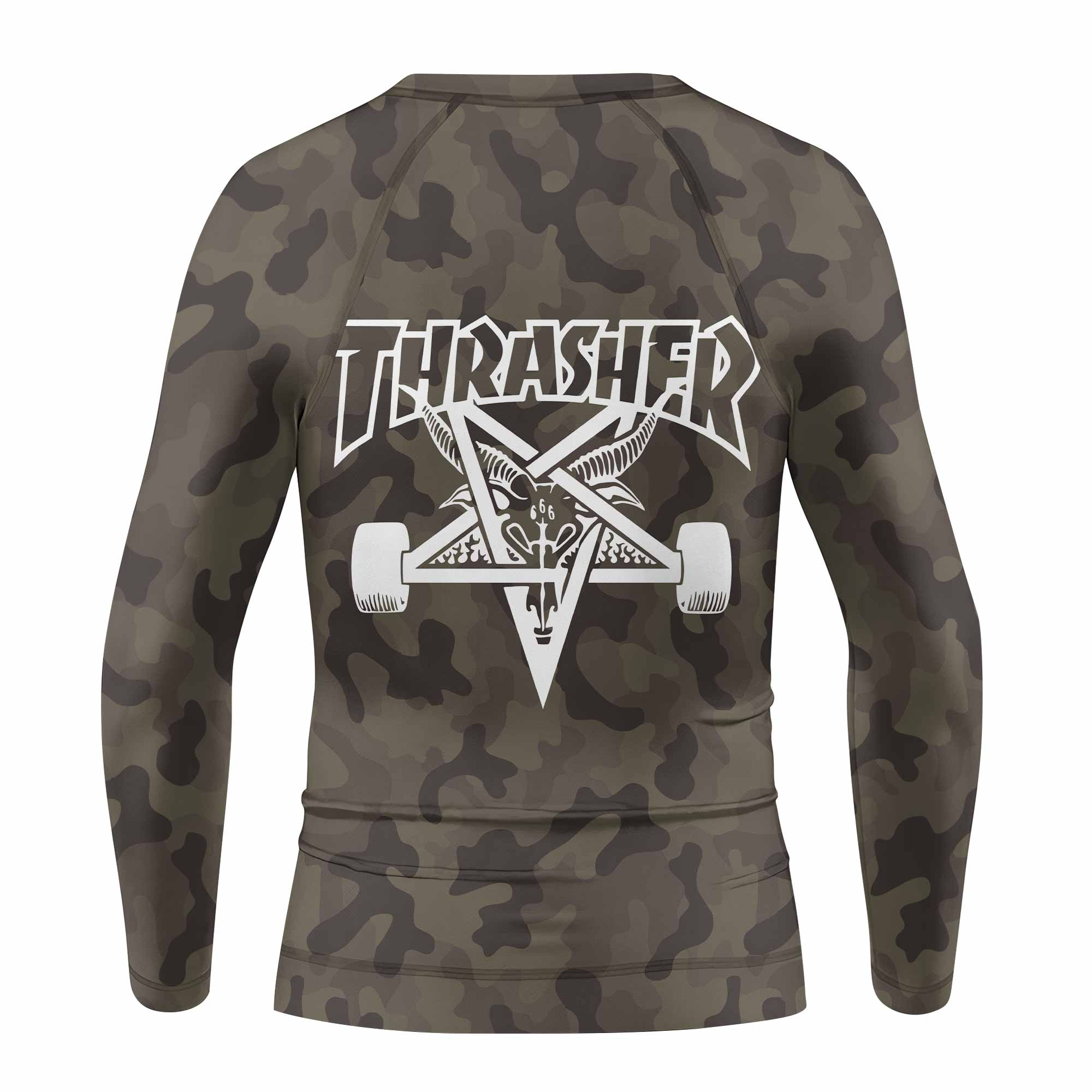 Thrasher Camo Kids Rash Guard